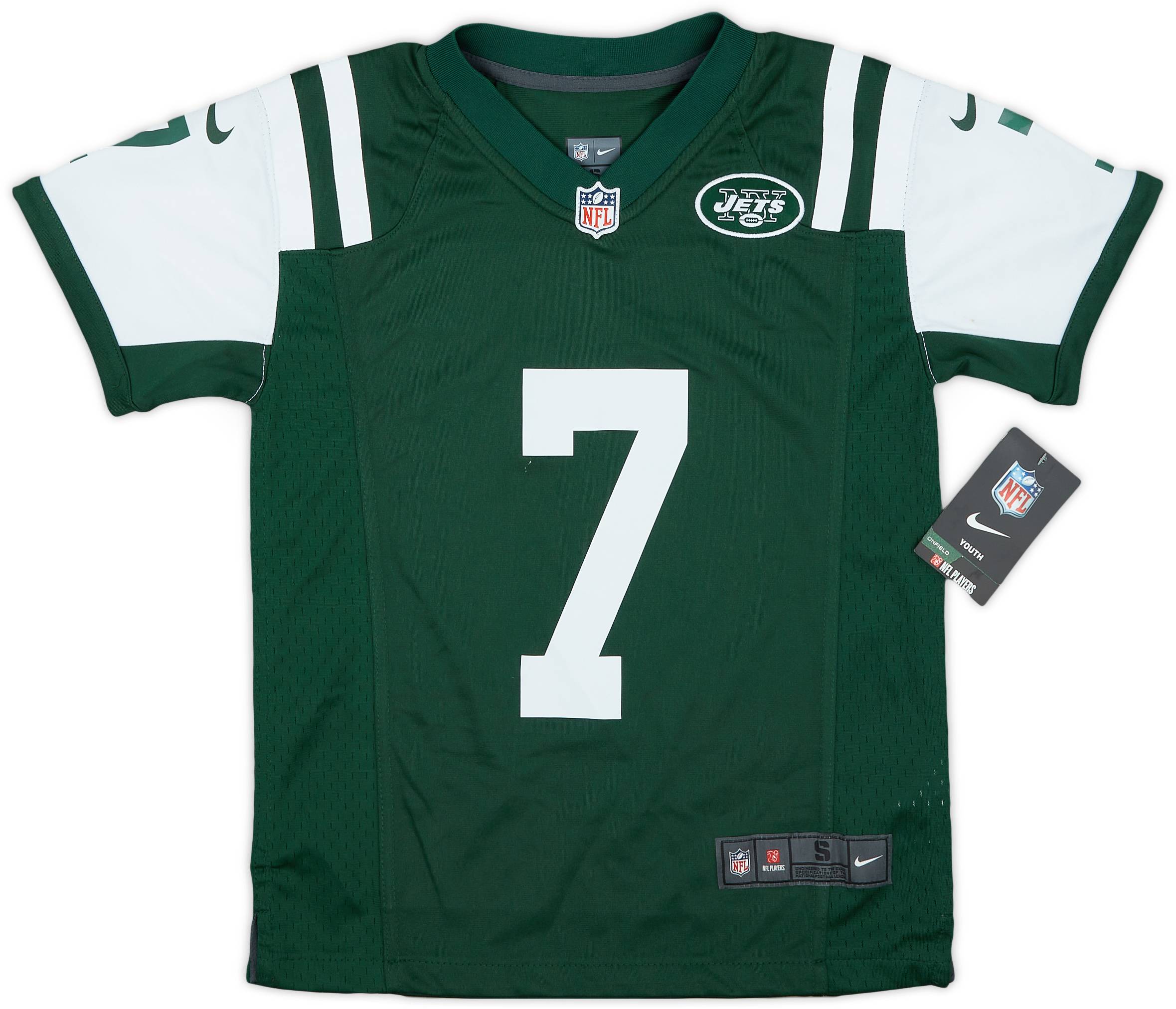 2013-16 New York Jets Smith #7 Nike Game Home Jersey (S.Boys)