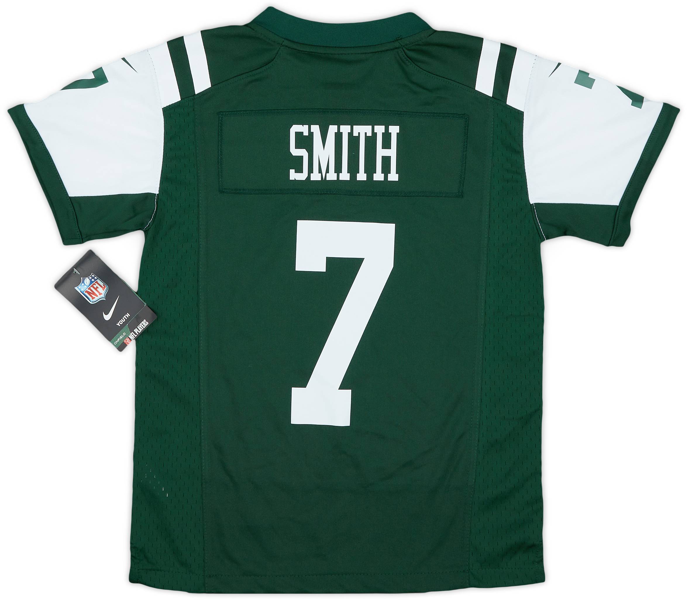 2013-16 New York Jets Smith #7 Nike Game Home Jersey (S.Boys)
