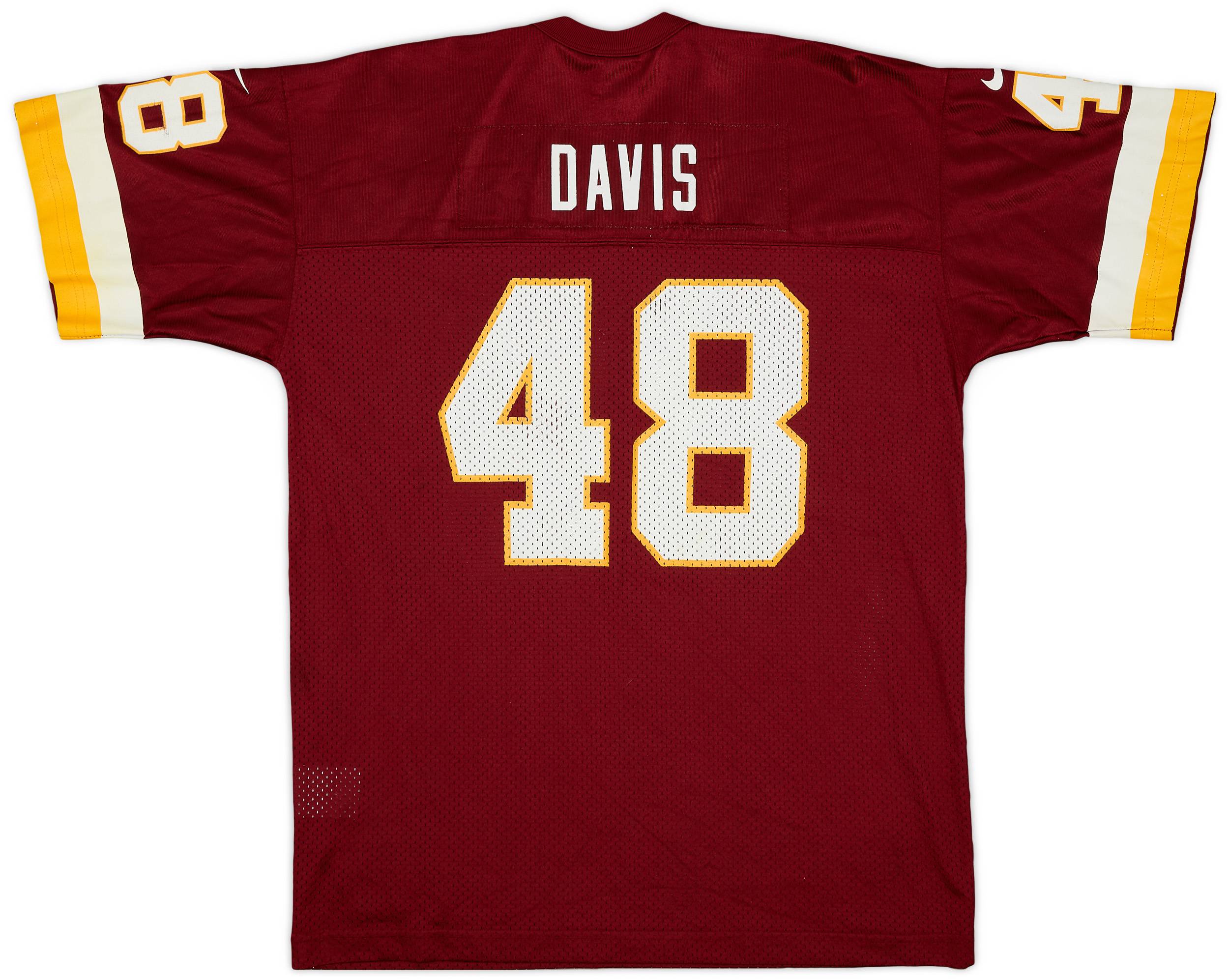 2000 Washington Redskins Davis #48 Nike Home Jersey - 8/10 - (XL.Boys)