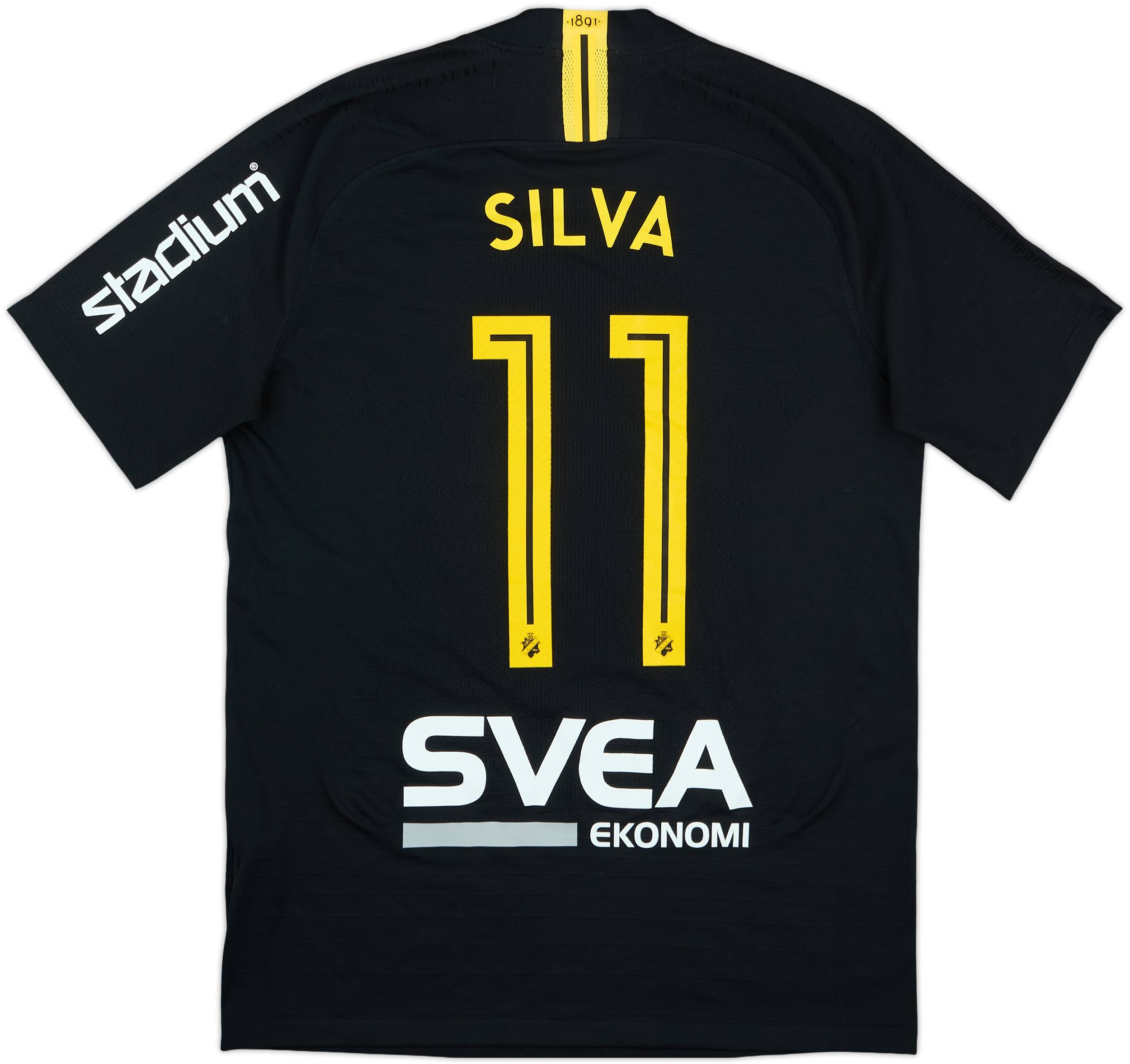 2020 AIK Match Issue Home Cup Shirt Silva #11