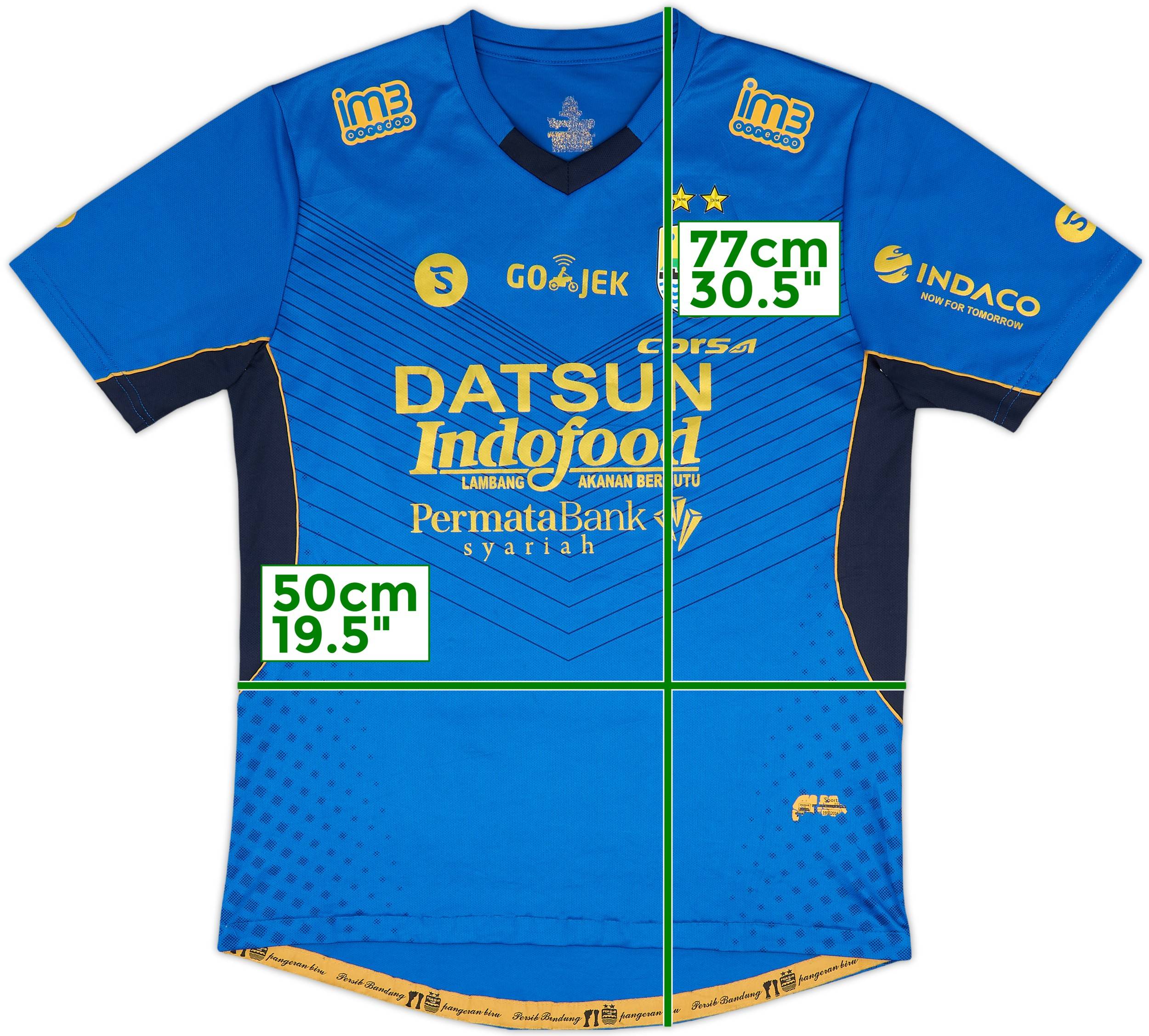 2017 Persib Bandung Home Shirt - 7/10 - (M)