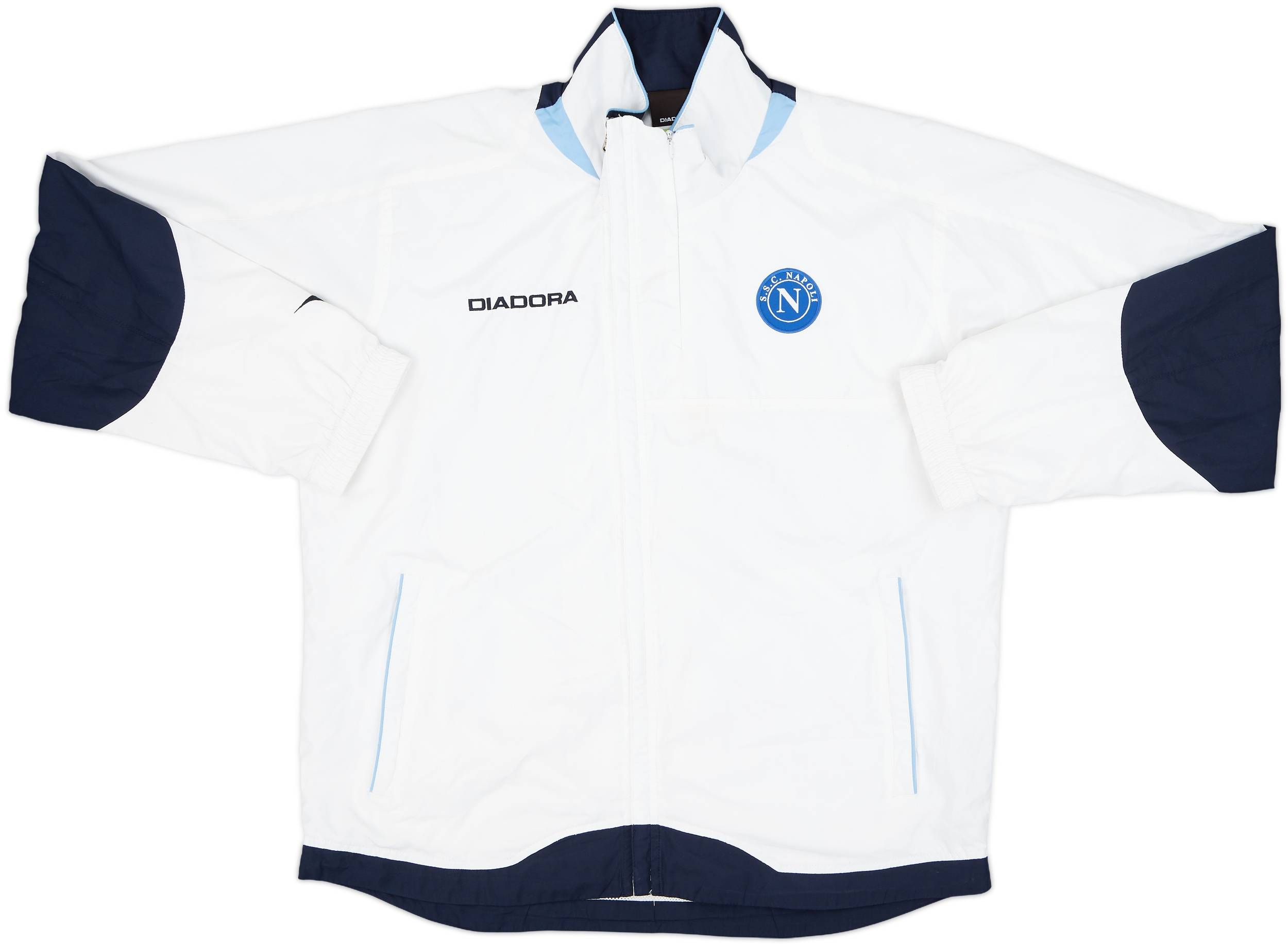 2002-03 Napoli Diadora Track Jacket - 6/10 - (L)