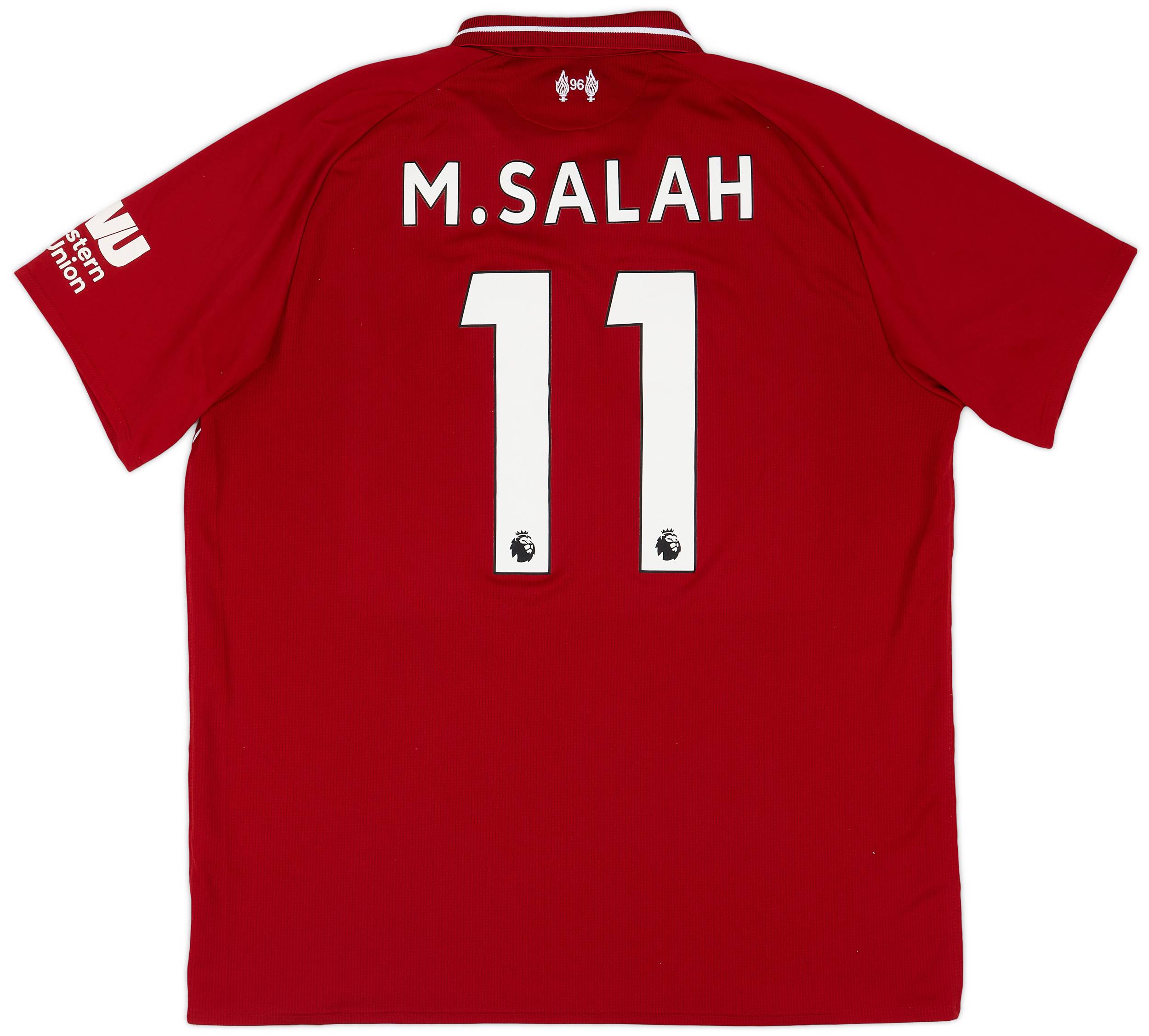 2018-19 Liverpool Home Shirt Salah #11 - 6/10 - (XL)