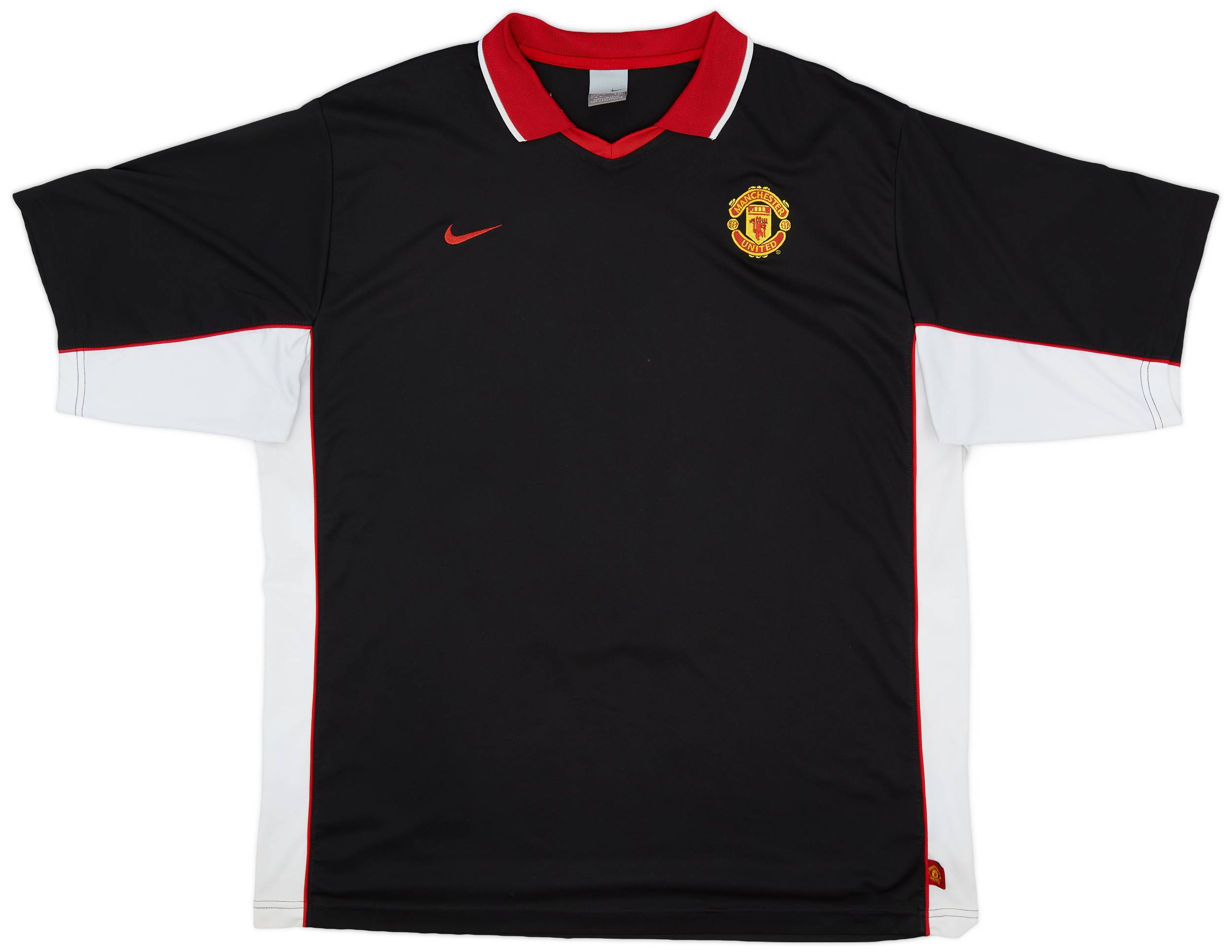 2005-06 Manchester United Nike Polo Shirt - 8/10 - (XXL)
