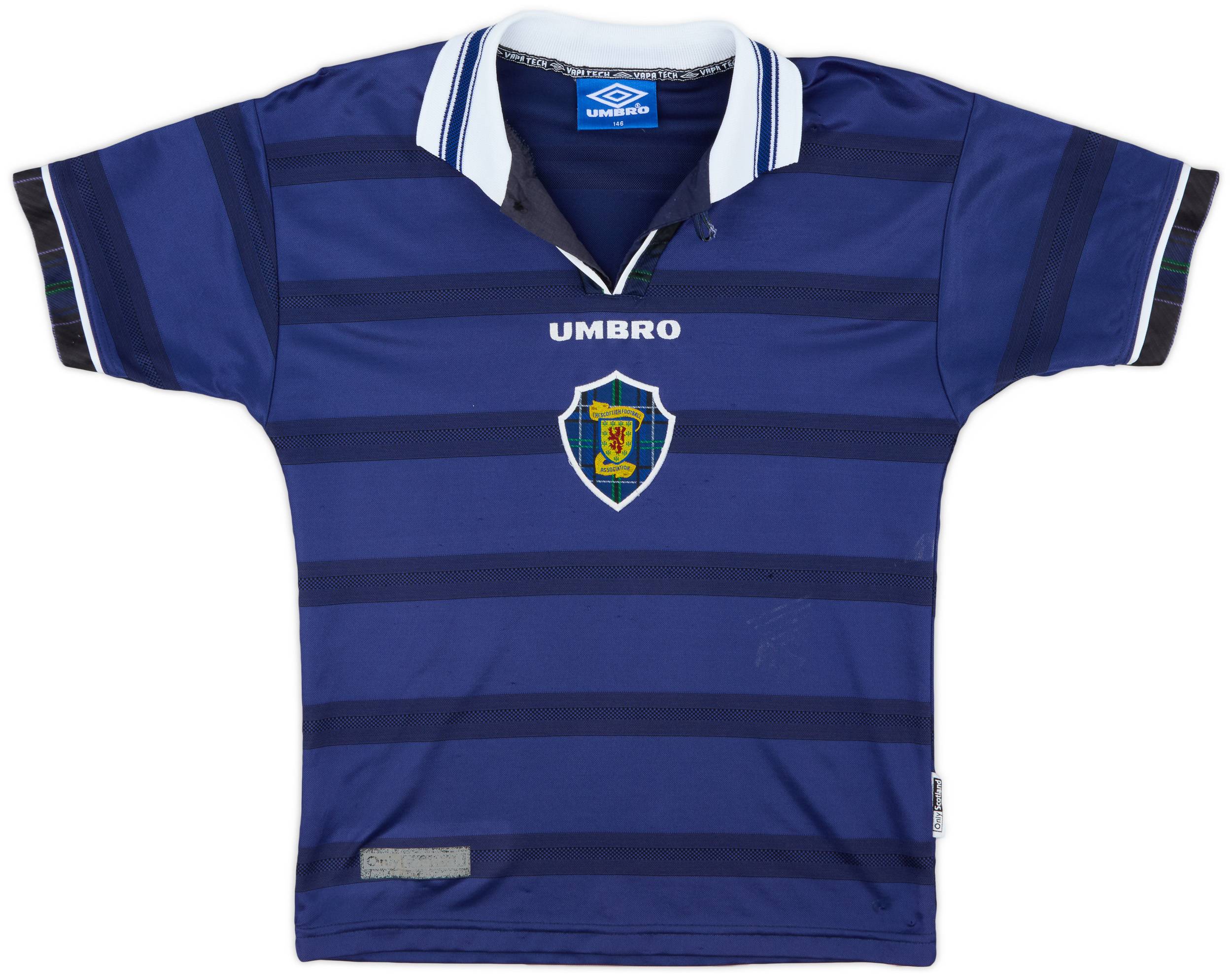 ウェア Scotland 1998  Soccer Uniform Scotland 1998 World Cup Finals shirt | Scotland Retro Jersey