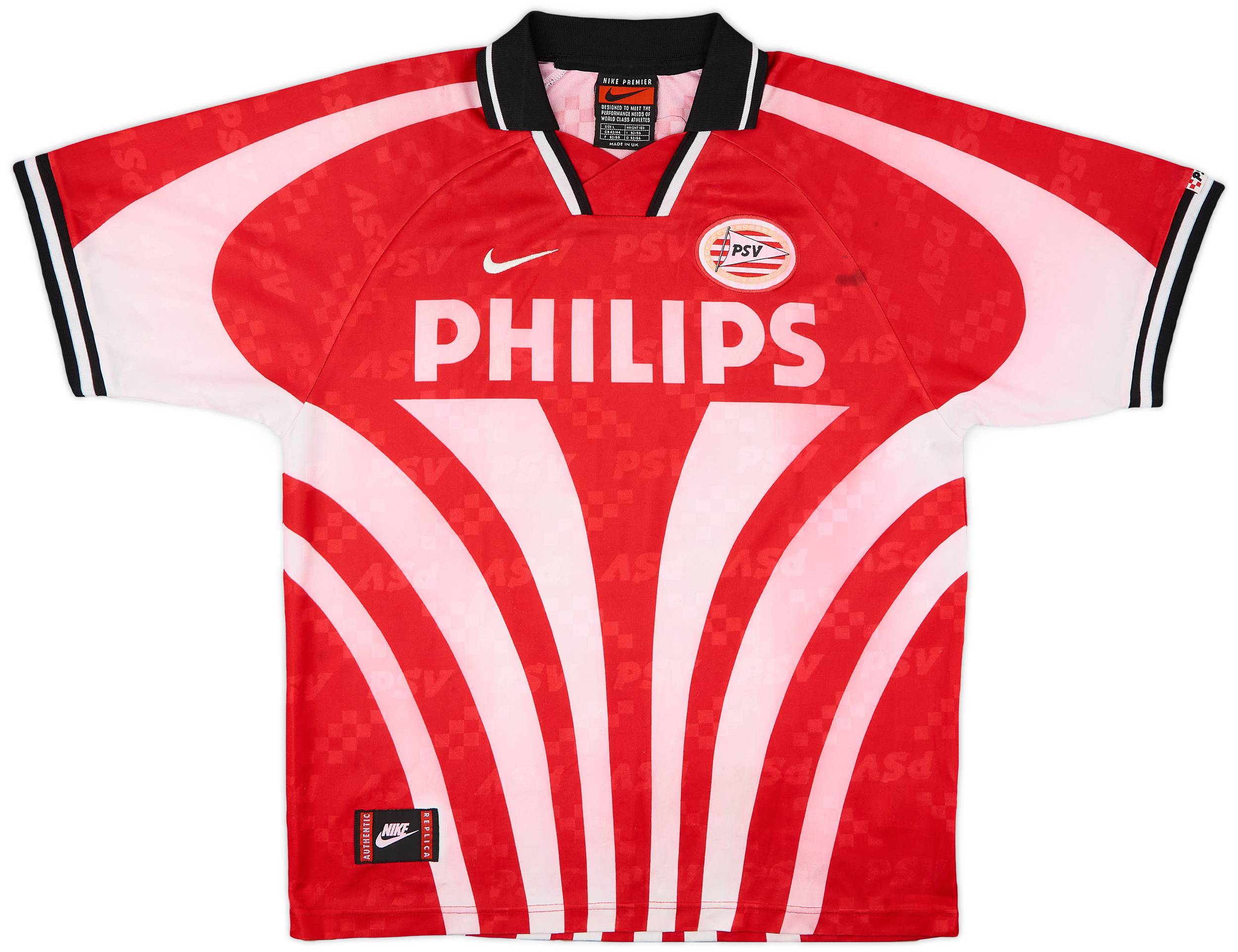 【福袋セール】 Home PSV 1996-97 Shirt (L) - 5/10 - Wear