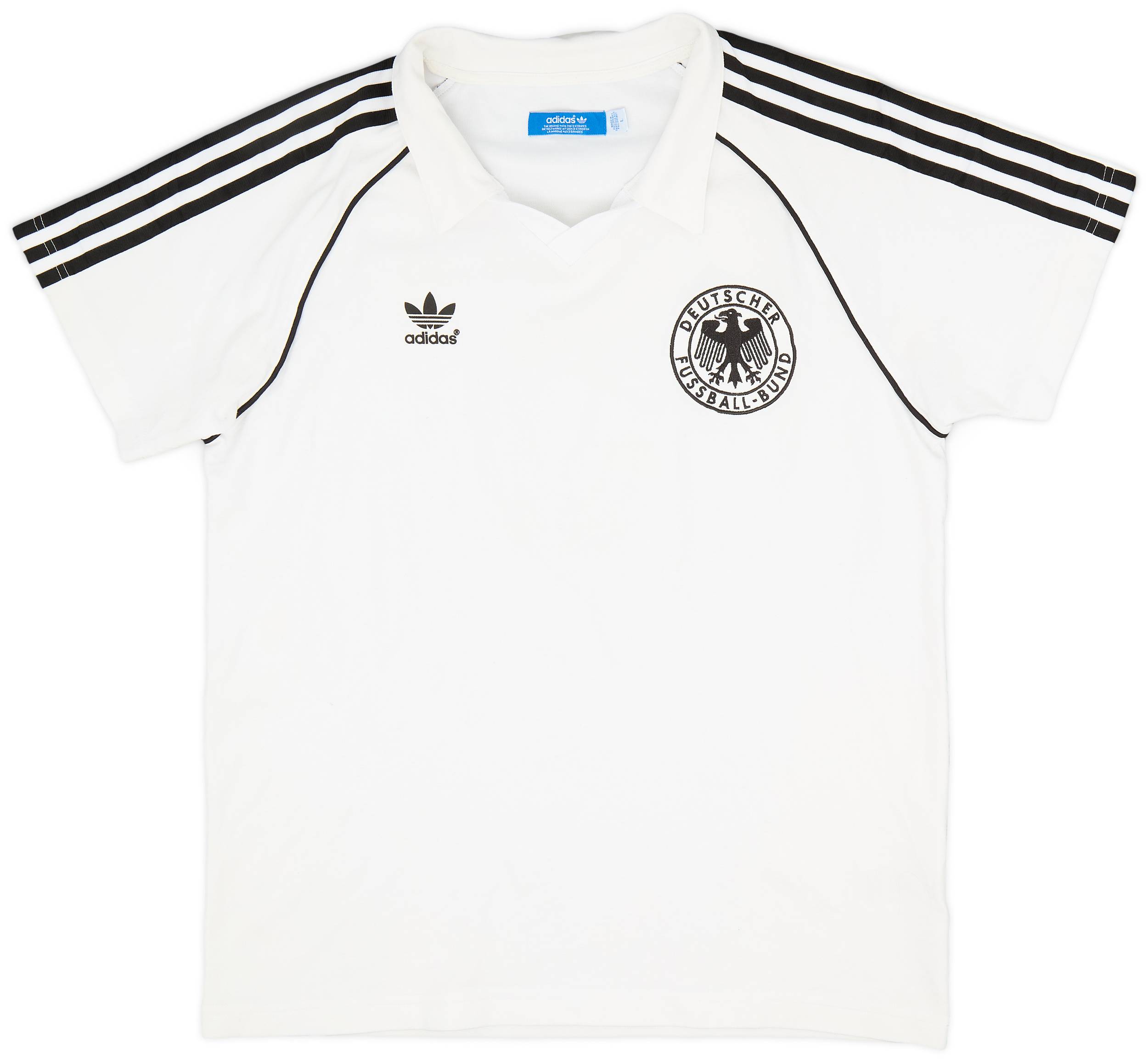 2012-13 Germany adidas 1980 Retro Home Shirt #5 (Beckenbauer) - 8/10 - (XL)