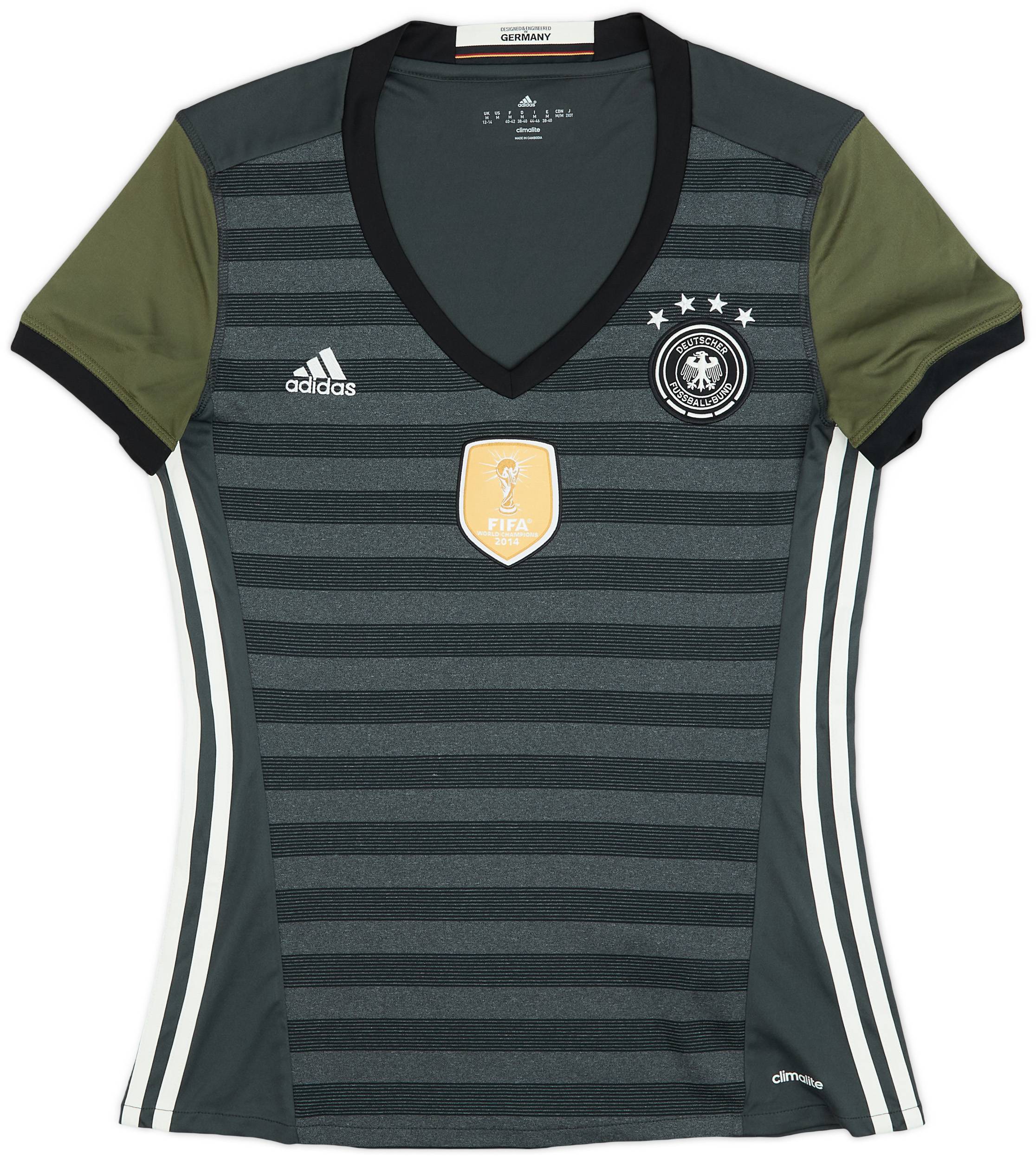2015-17 Germany Away Shirt - 8/10 - (Women's M)