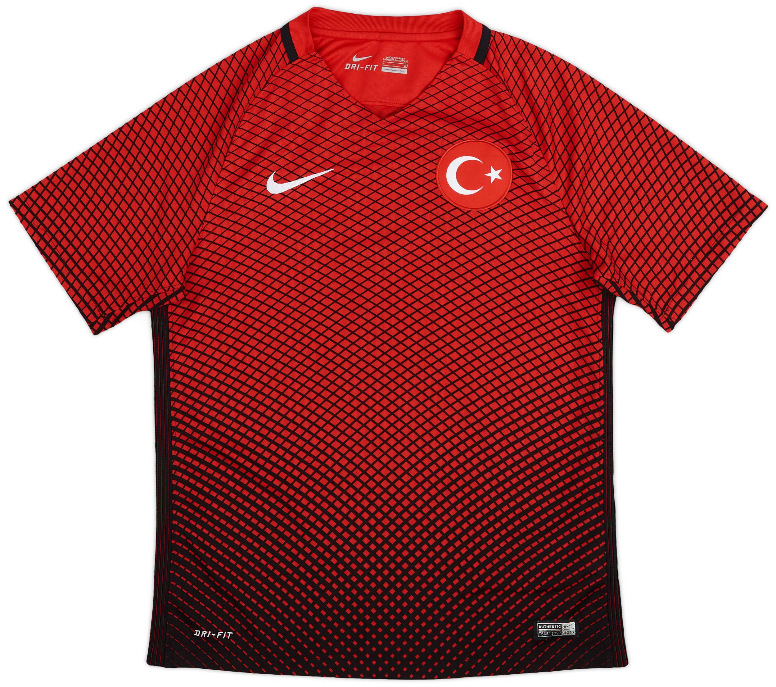 2016-17 Turkey Home Shirt - 9/10 - (S)
