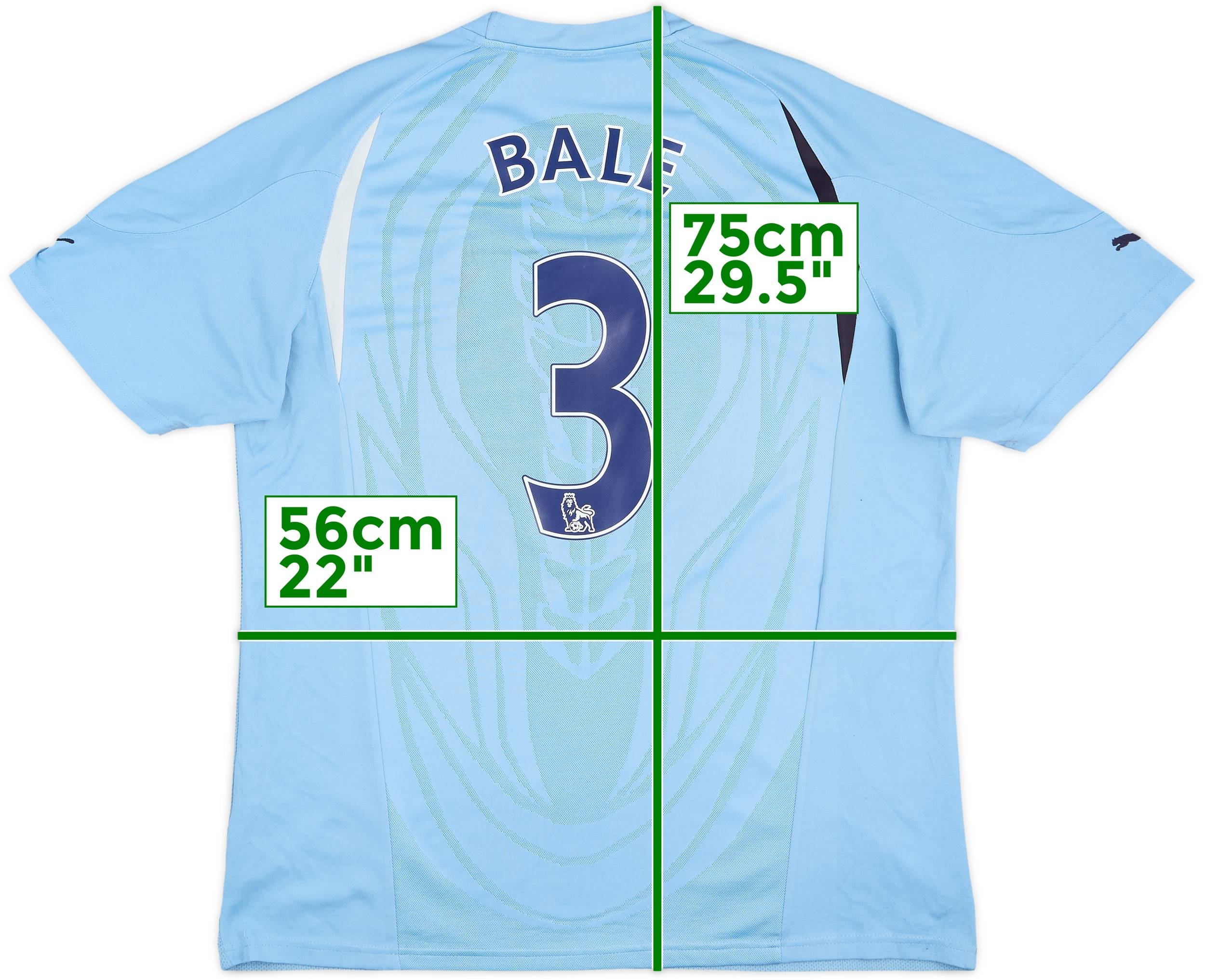 2010-11 Tottenham Away Shirt Bale #3 - 7/10 - (L)