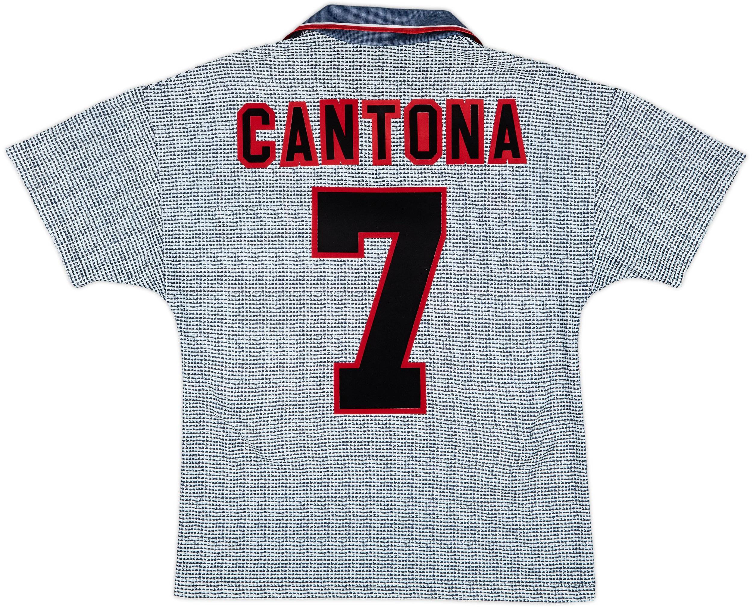 ウェア Umbro Manchester United CANTONA 7 90s 1994-96 Manchester United Home Shirt Cantona #7 - 4/10 - (M)