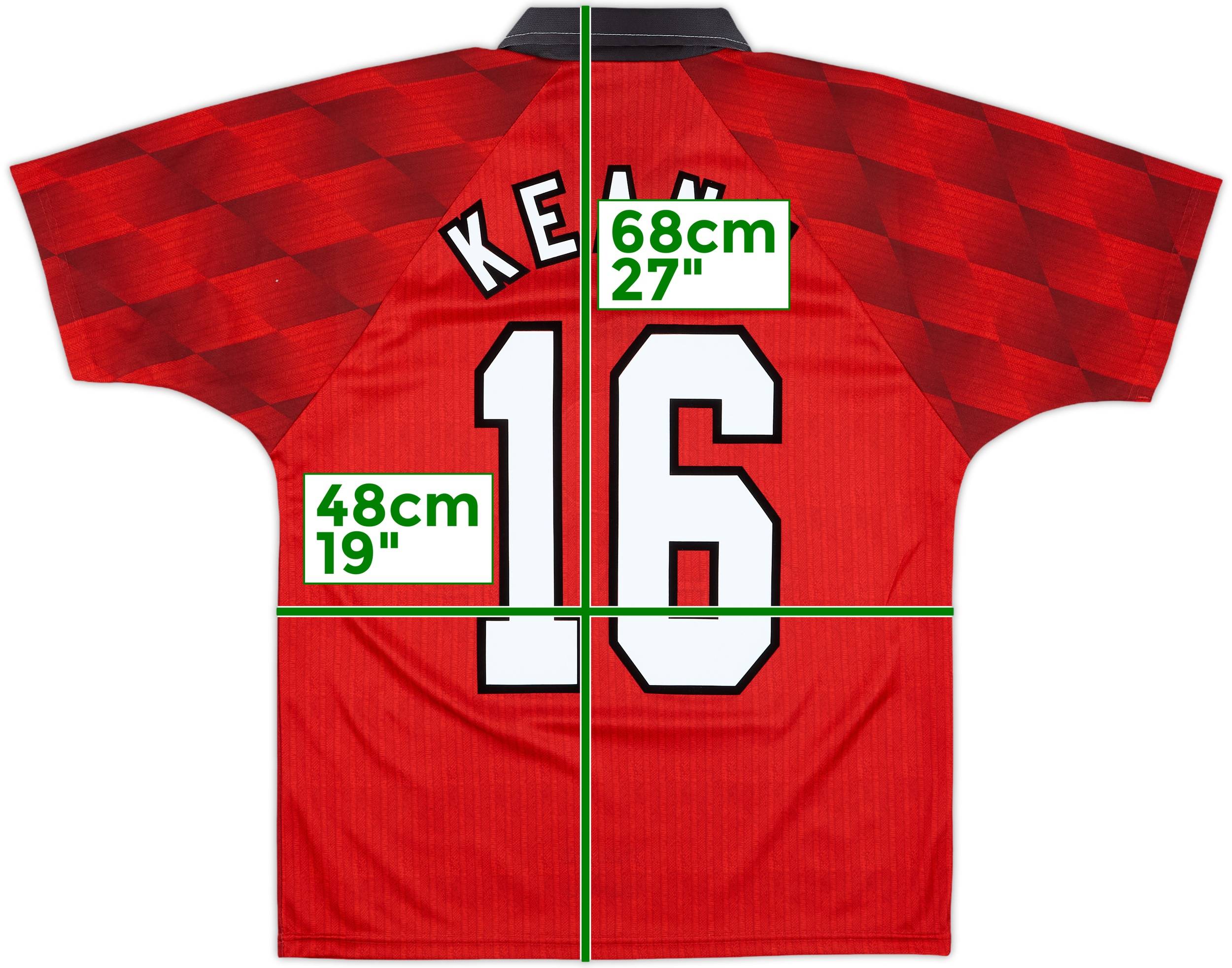 ウェア 96-98 Manchester United Vintage Uniform Vintage Rare 1996-98 Manchester United Home Umbro Red (L