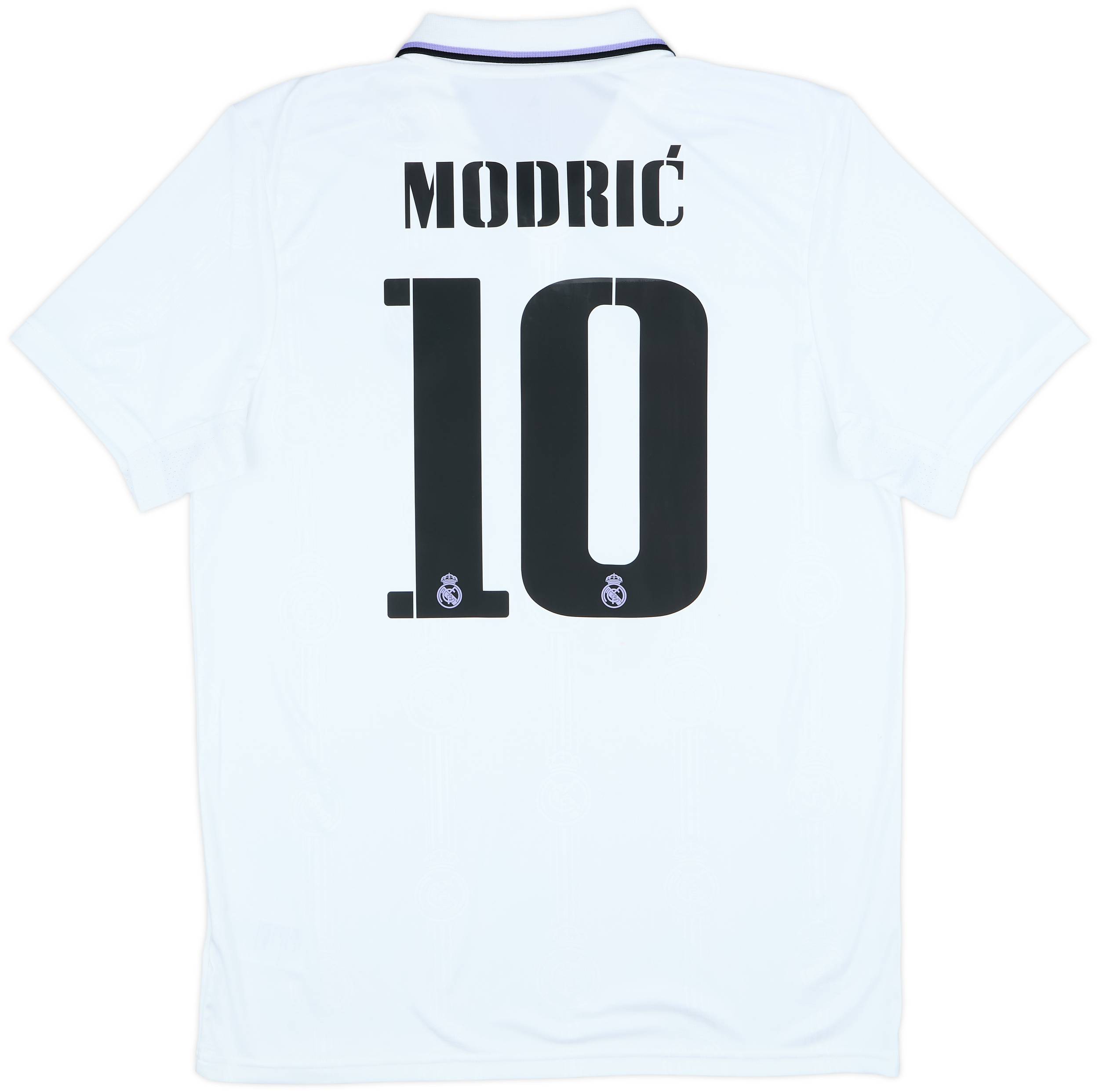2022-23 Real Madrid Home Shirt Modric #10 - 7/10 - (L)