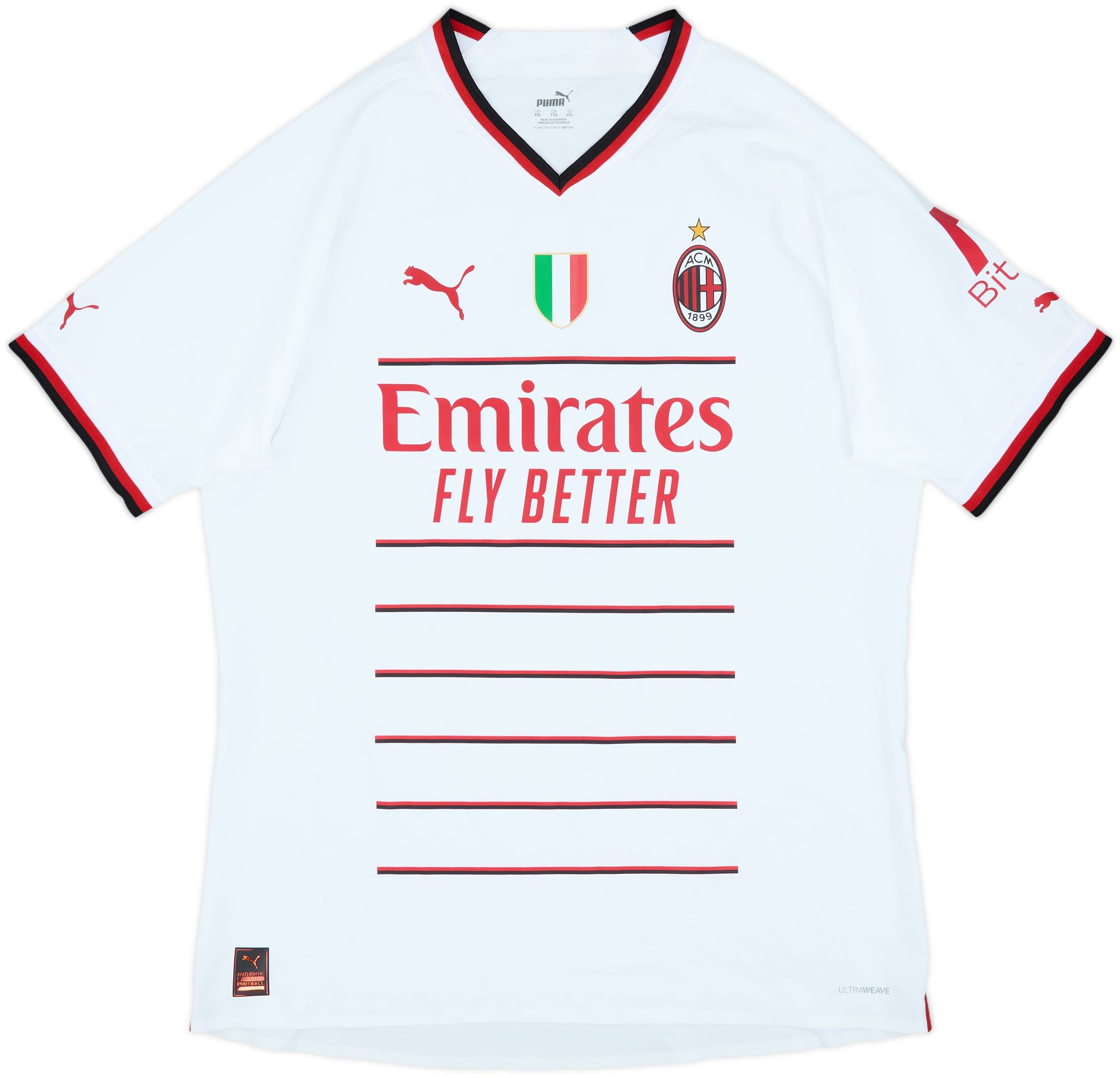 2022-23 AC Milan Authentic Away Shirt Giroud #9 - 8/10 - (XXL)