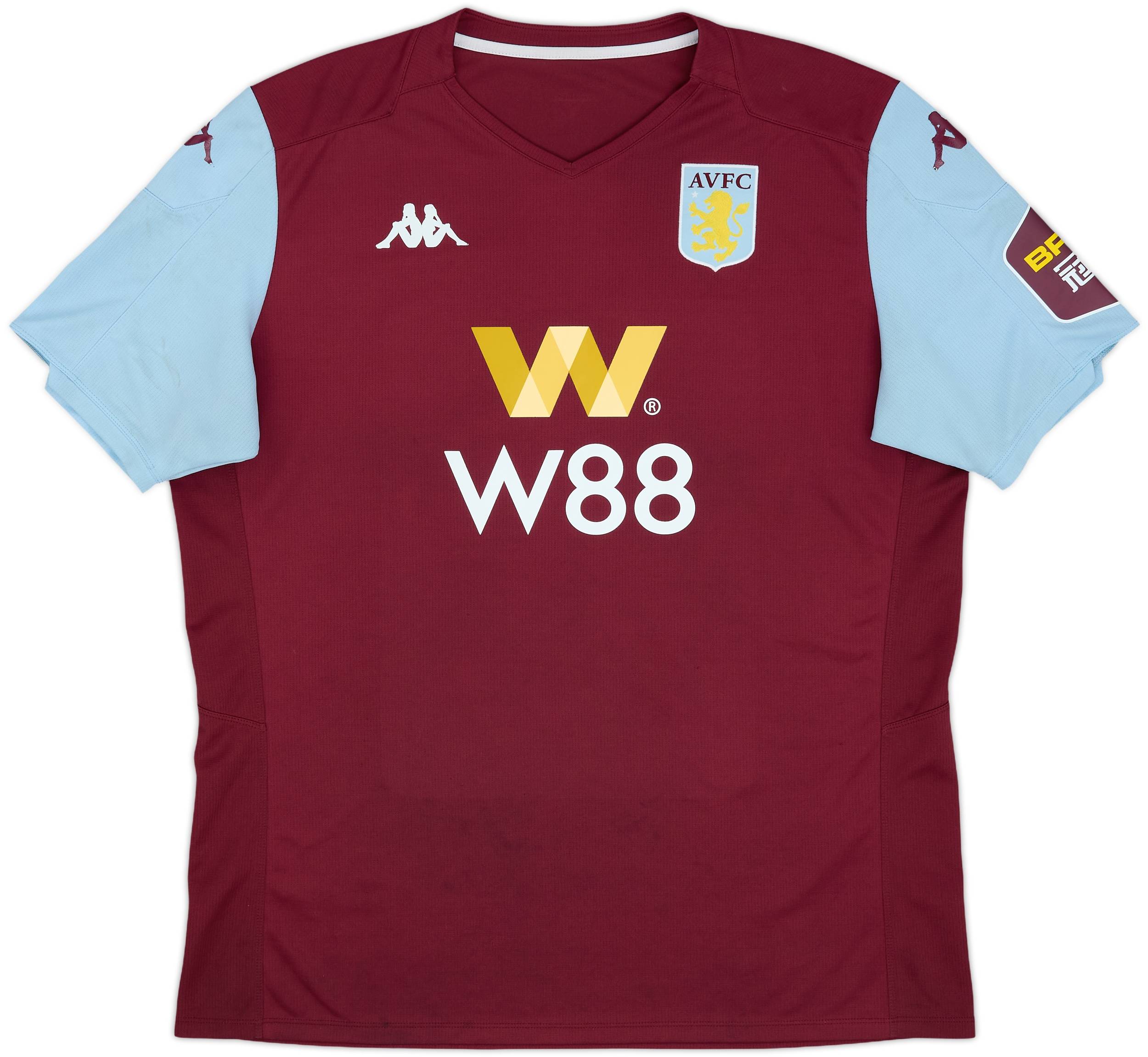 2019-20 Aston Villa Home Shirt Grealish #10 - 6/10 - (XXL)