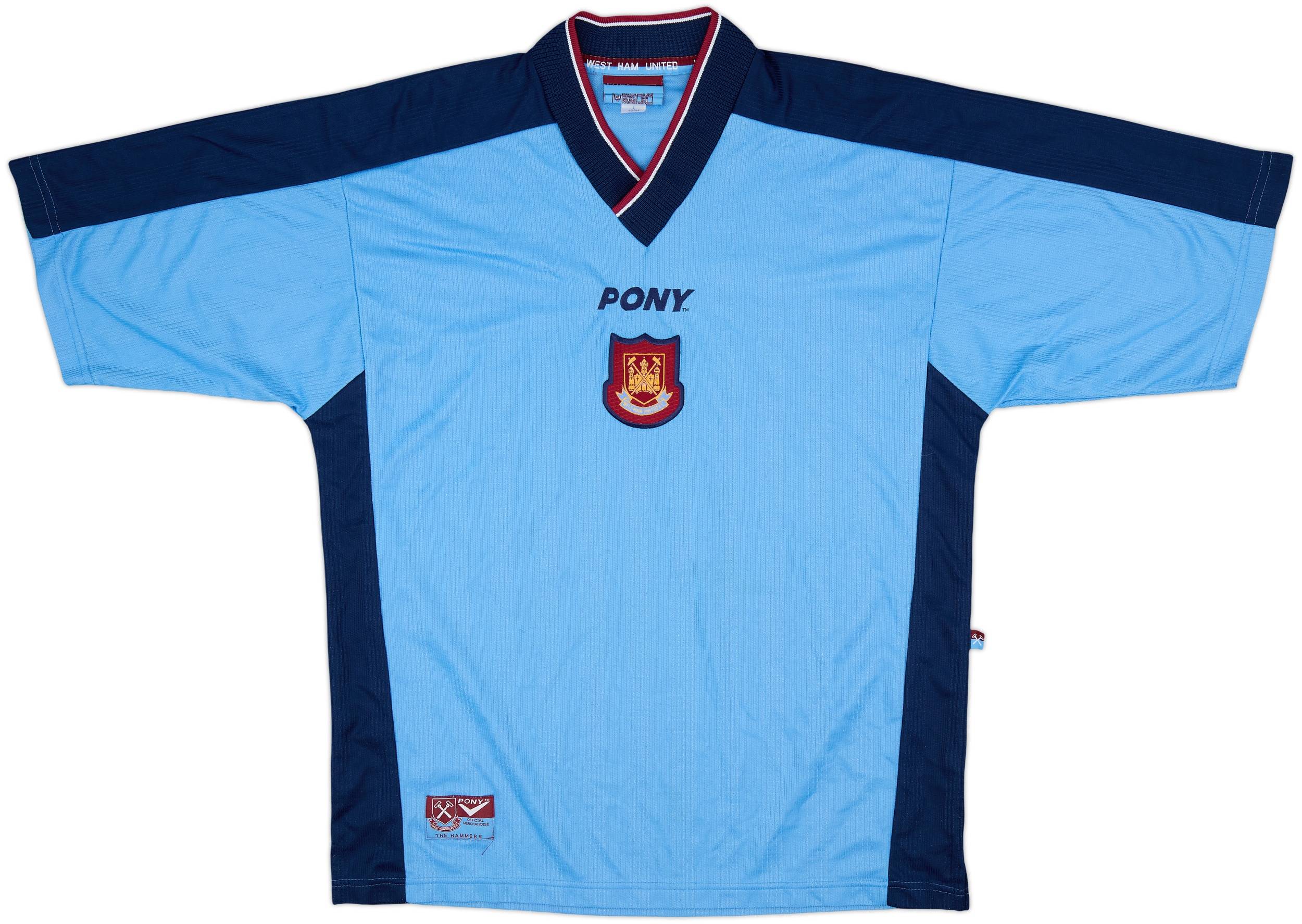 当時物West Ham United 1997/1998 Away Shirt 1997-98 West Ham Away Shirt Lampard #18 - 8/10 - (L)