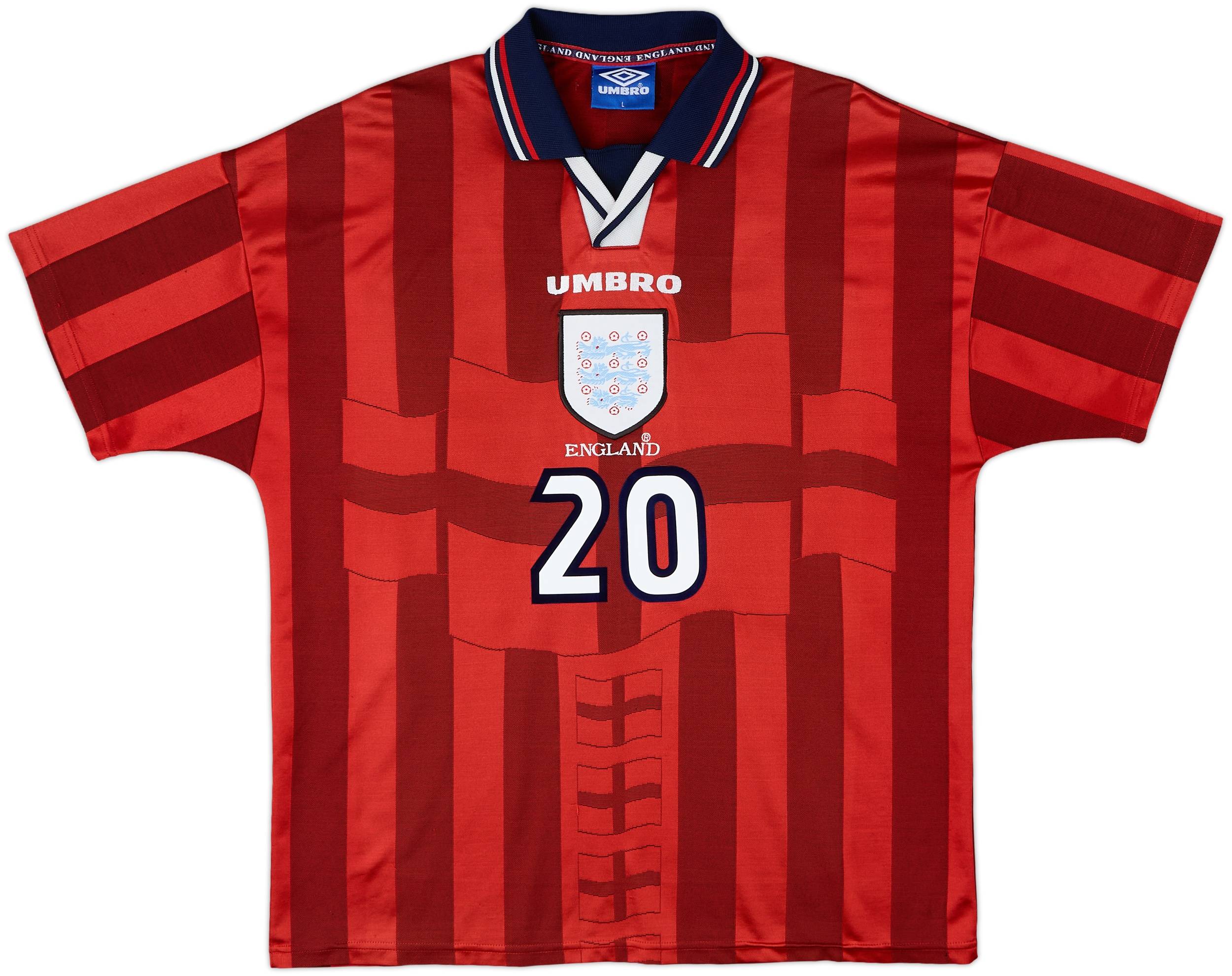 UMBRO イングランド代表 シャツ OWEN 20 UMBRO イングランド代表 シャツ OWEN 20 1998 575-189.jpg