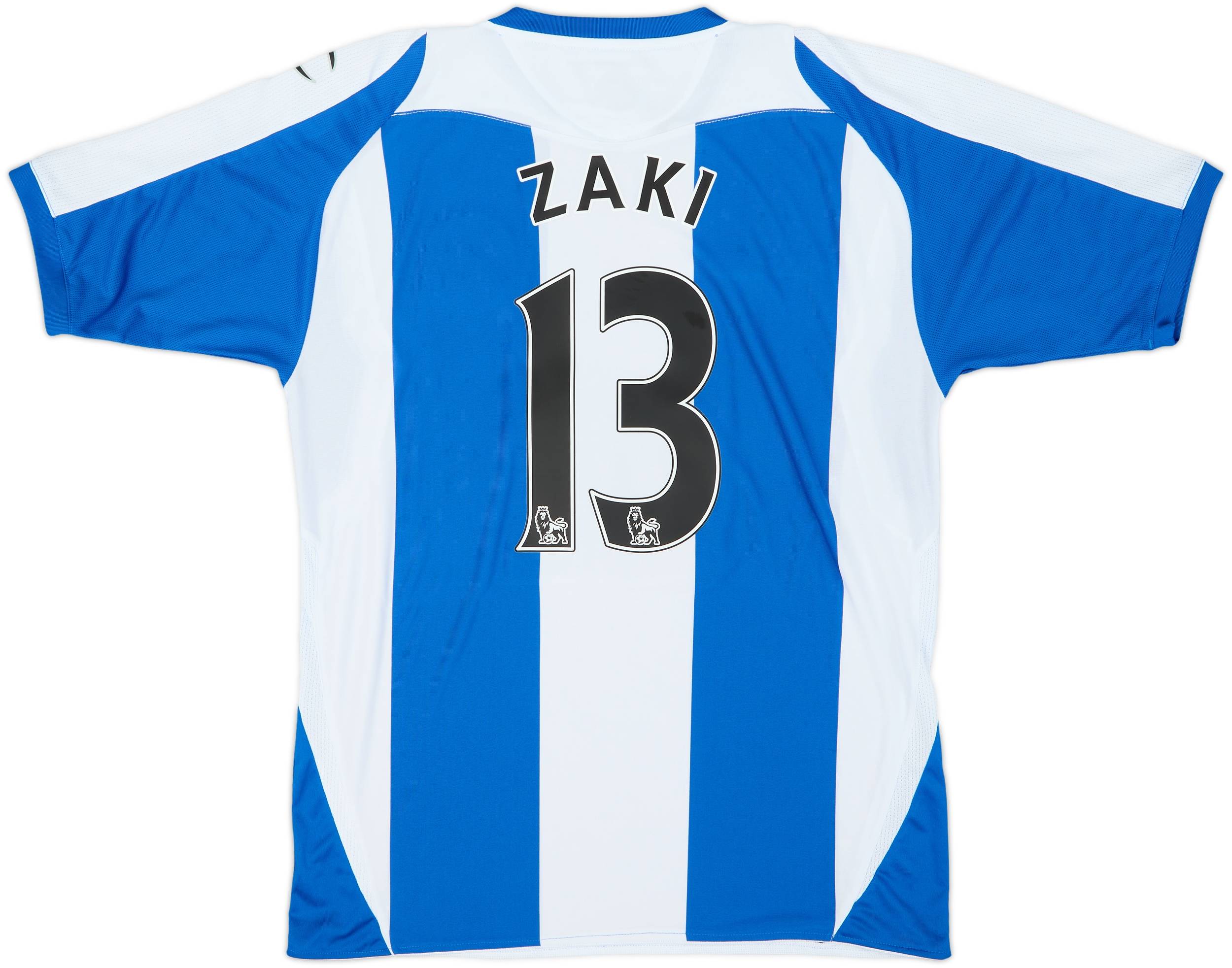 2008-09 Wigan Home Shirt Zaki #13 (L)