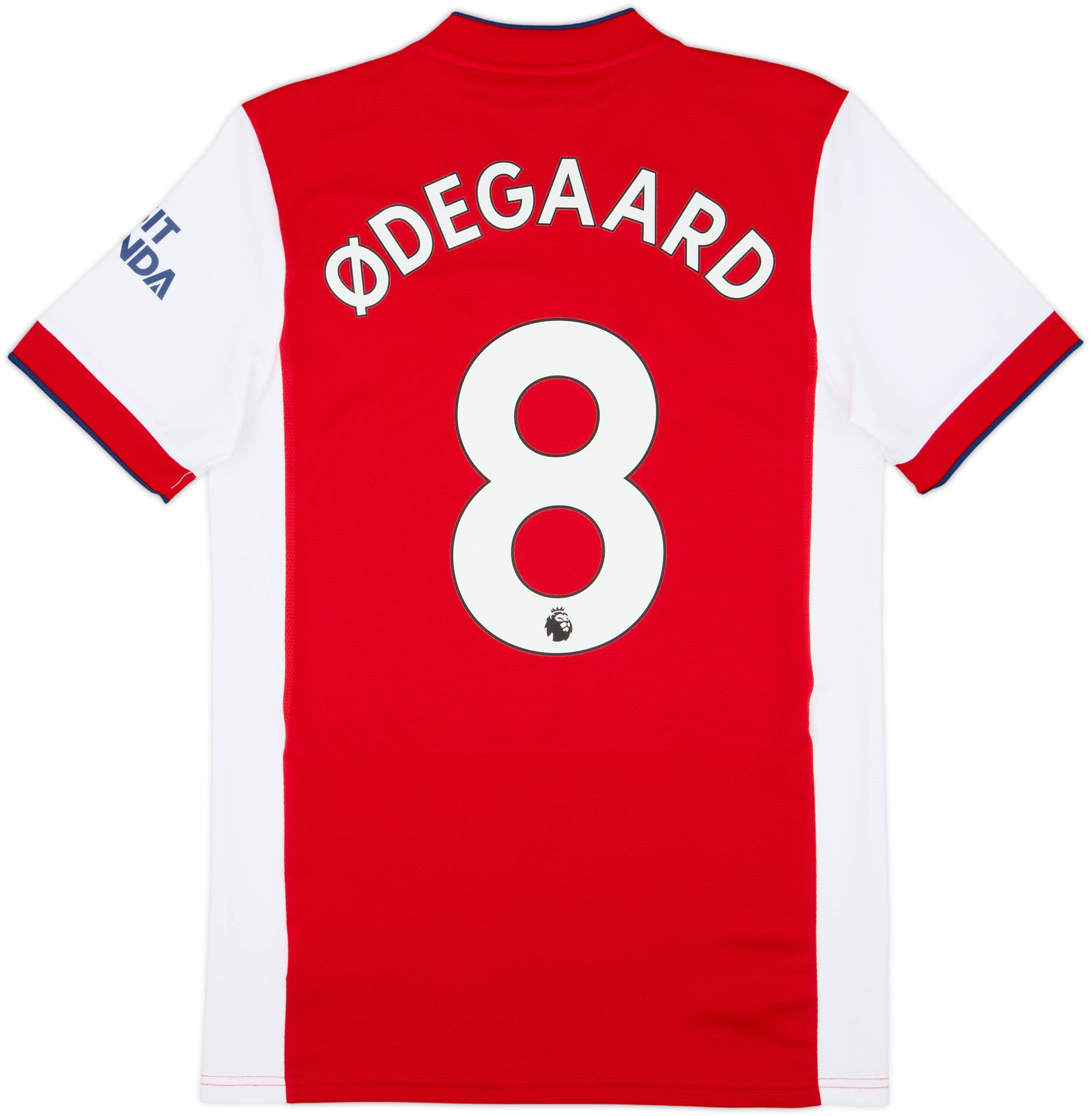 2021-22 Arsenal Home Shirt Odegaard #8 - 7/10 - (S)