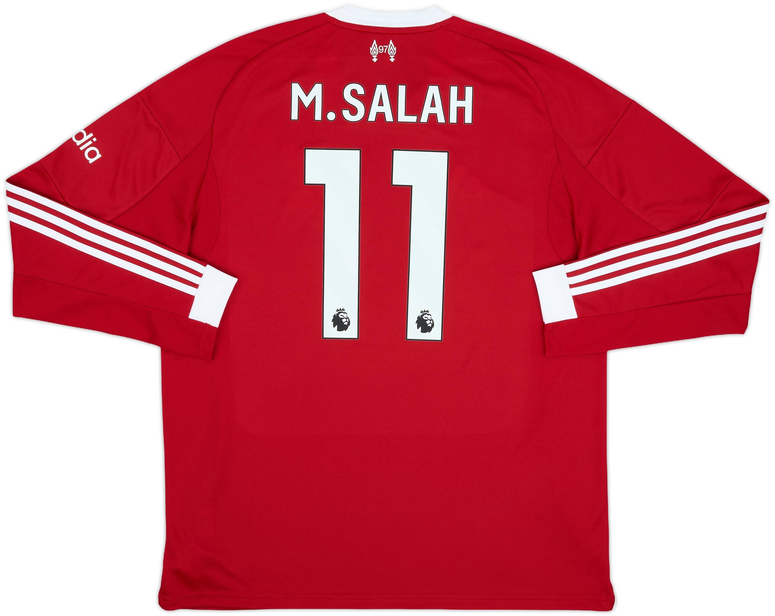 リバプール M.Salah 11番 シャツ XL 2025-26 Liverpool Home L/S Shirt M.Salah #11 (XL)