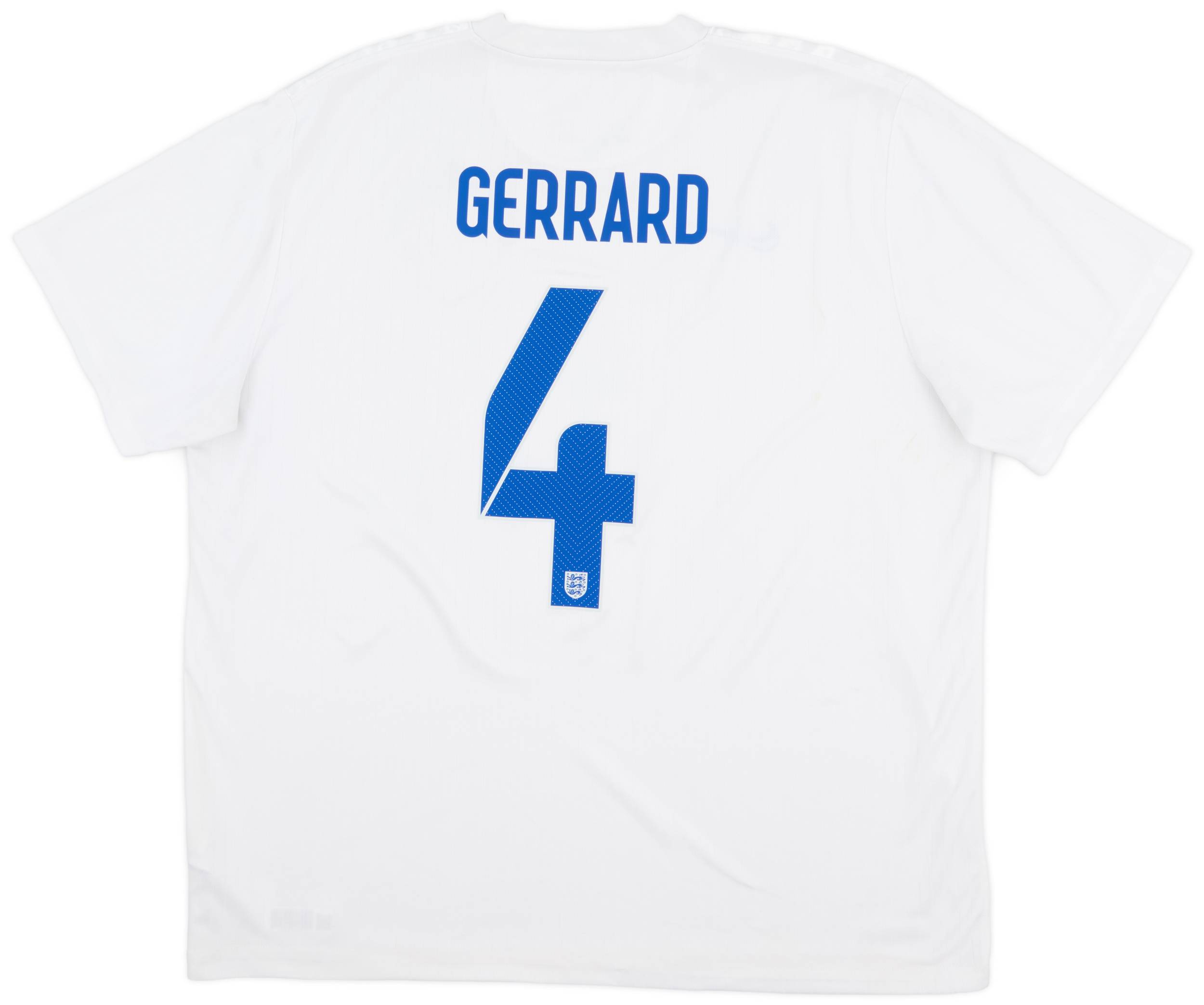 2014-15 England Home Shirt Gerrard #4 - 6/10 - (XXL)