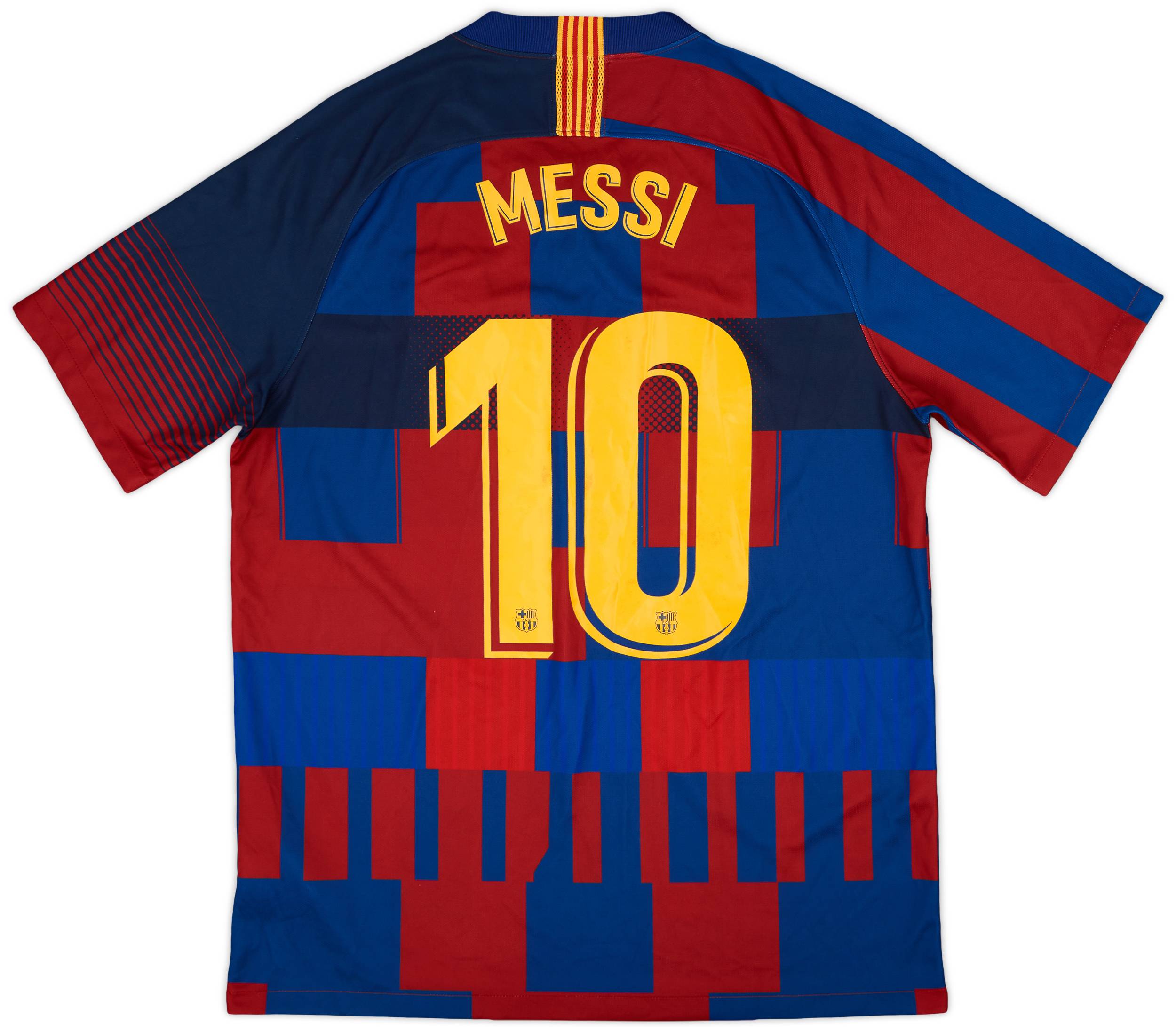 2018 19 Barcelona Nike Special 20th Anniversary Shirt Messi 10 6 10 L