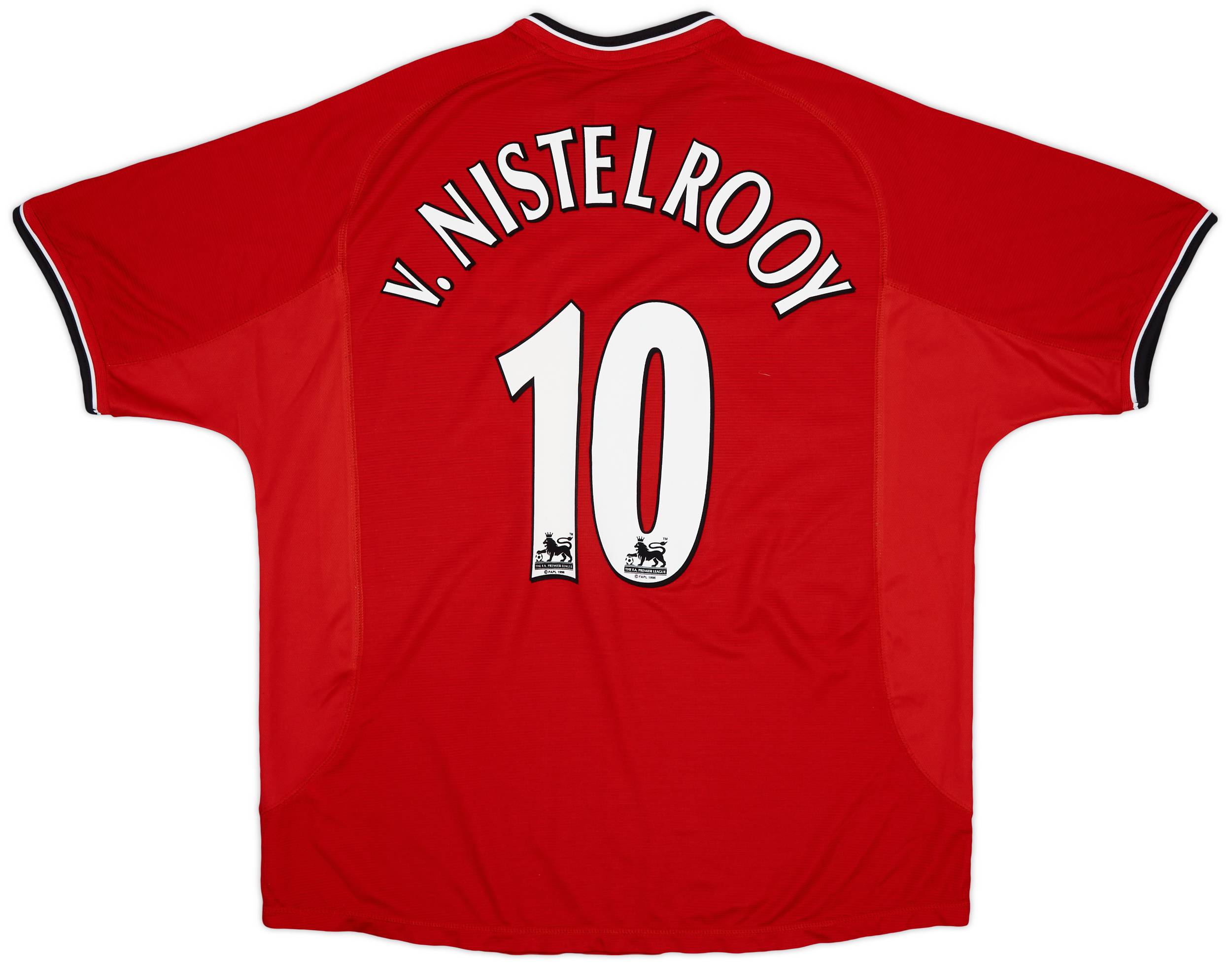 ウェア Nike Manchester United V. Nistelrooy 10 2000-02 Manchester United Home Shirt v.Nistelrooy #10