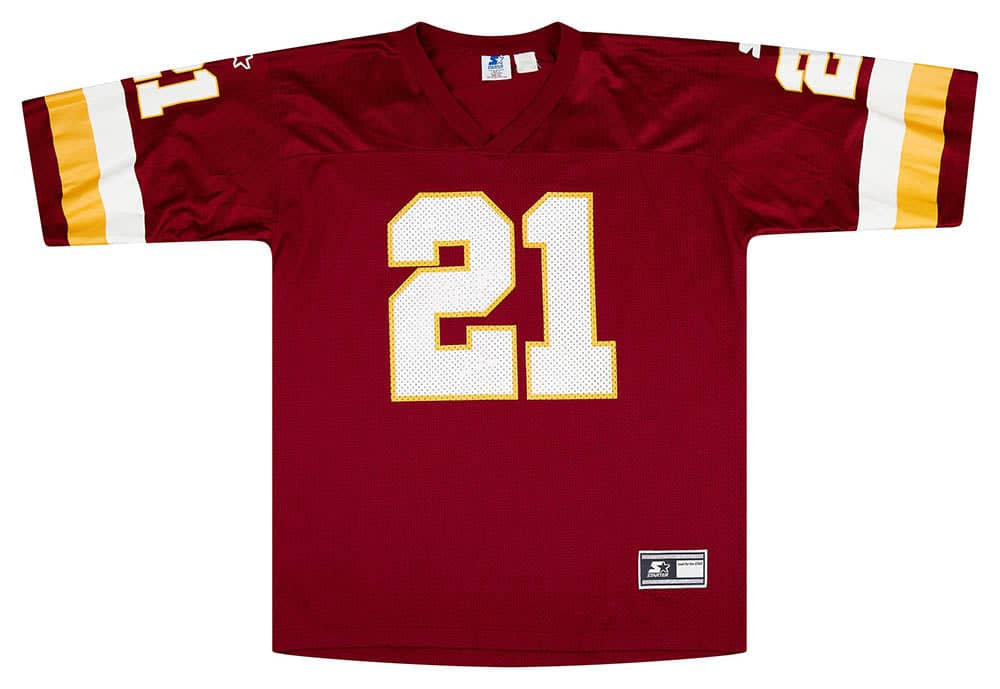 1995-98 Washington Redskins Allen #12 Starter Jersey (Home) L