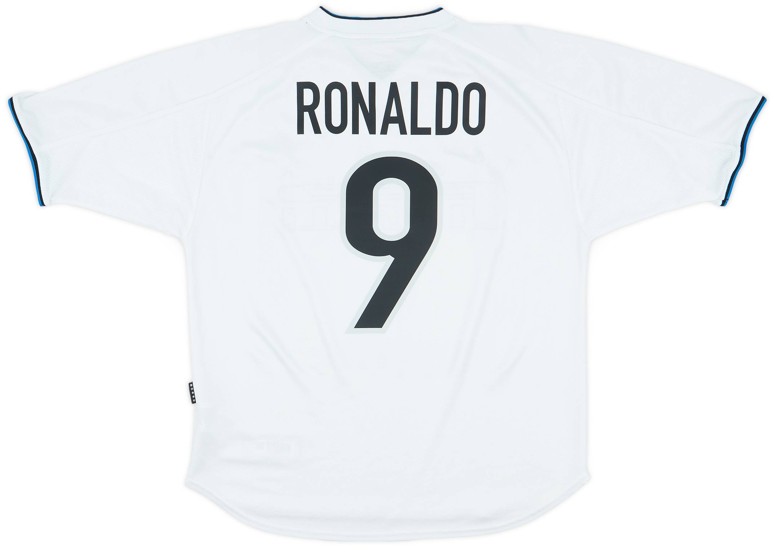 1999-00 Inter Milan Away Shirt Ronaldo #9 - 6/10 - (M)