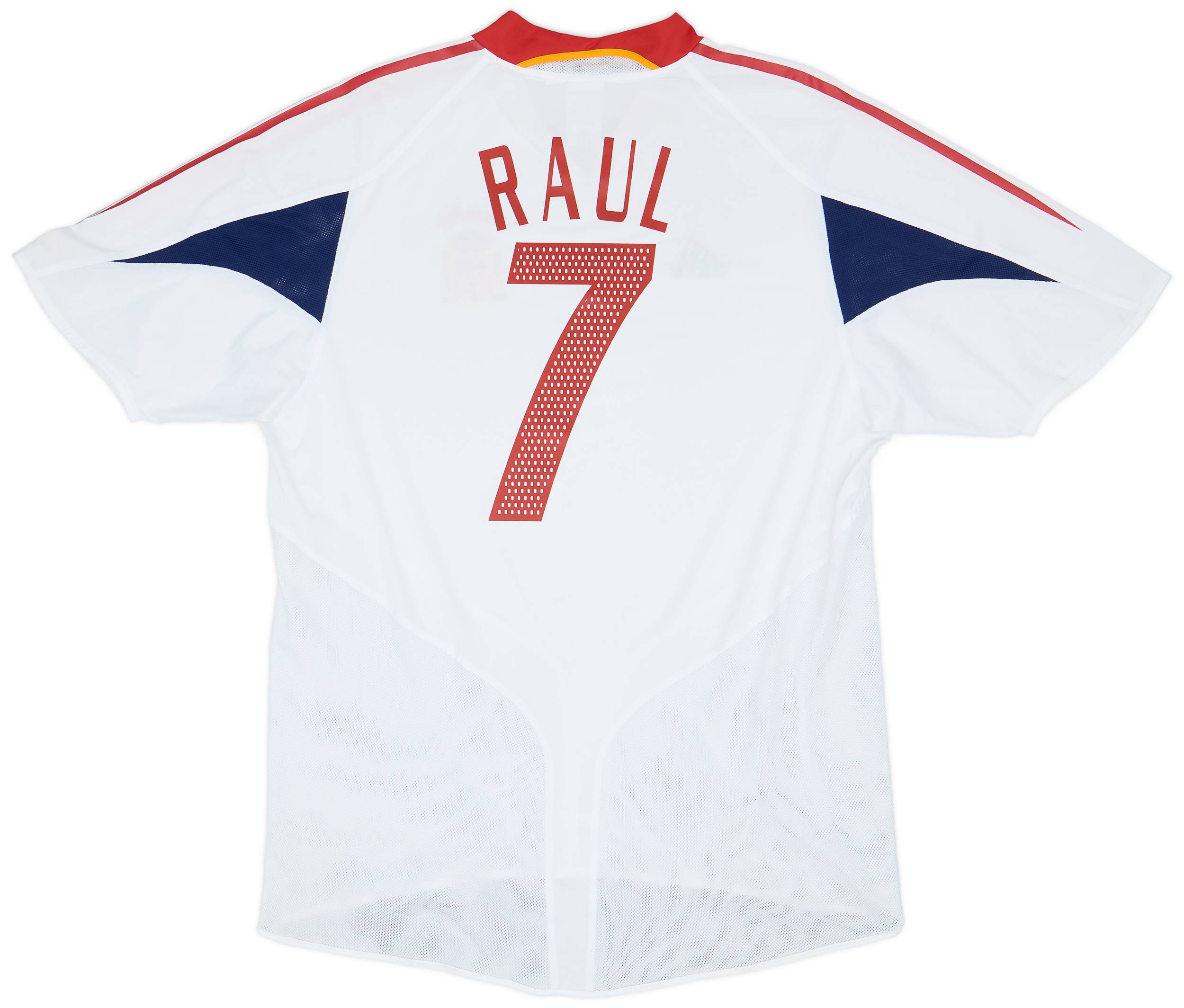 2004-06 Spain Away Shirt Raul #7 - 7/10 - (XL)