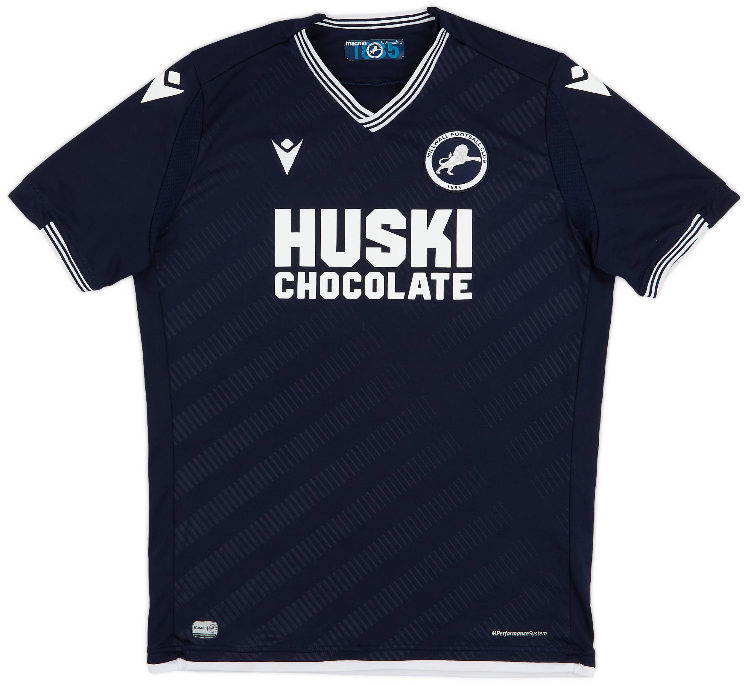 2020-21 Millwall Home Shirt - 7/10 - (XL.Boys)