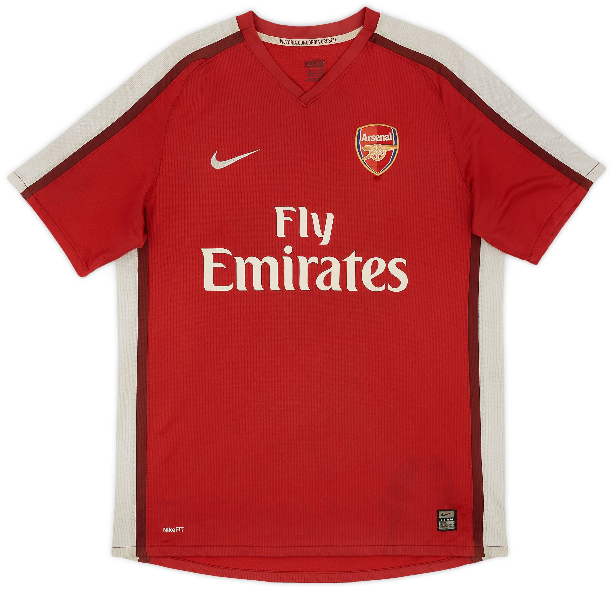 2008 10 Arsenal Home Shirt 4 10 L