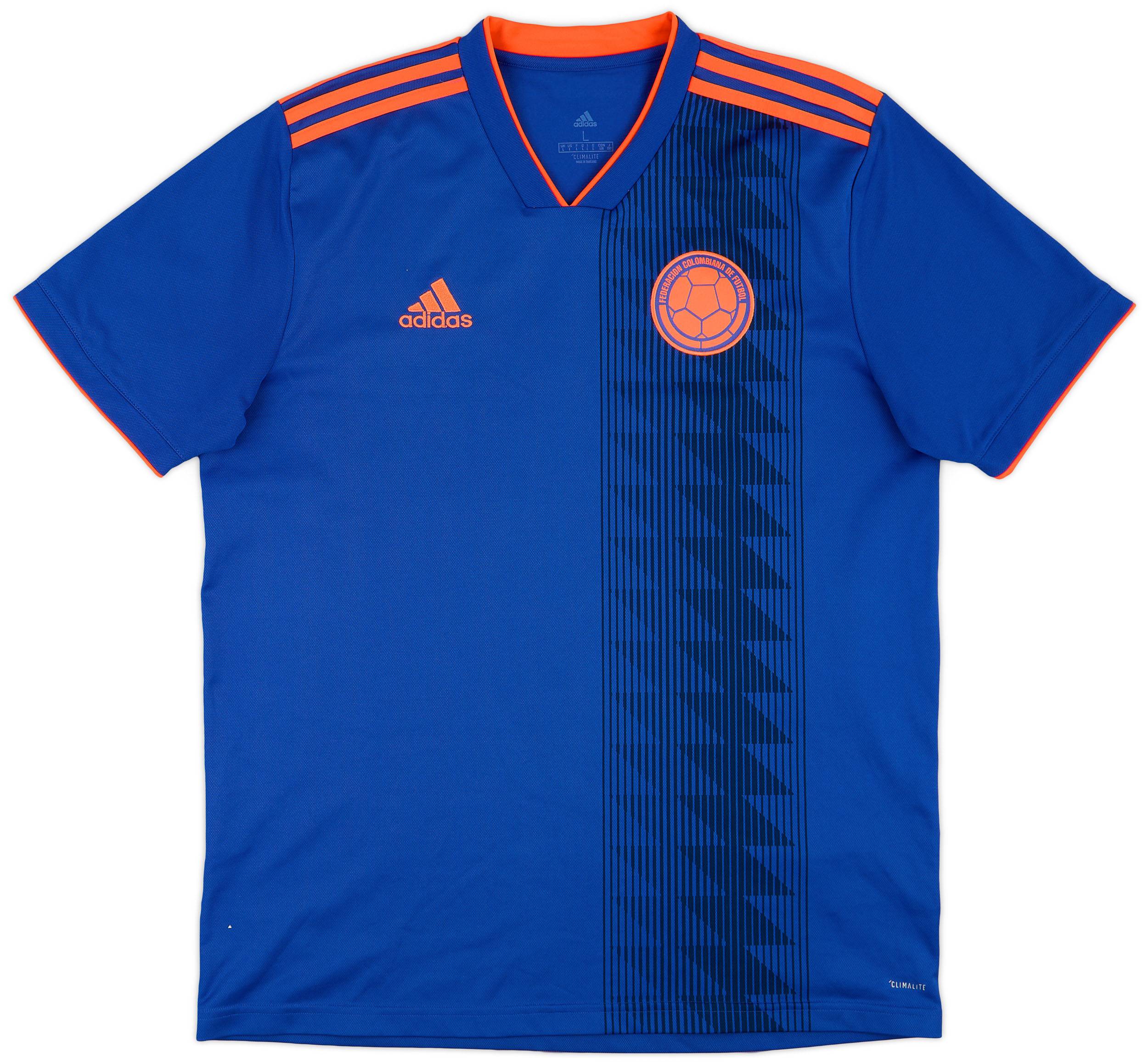 2018 19 Colombia Away Shirt 9 10 L