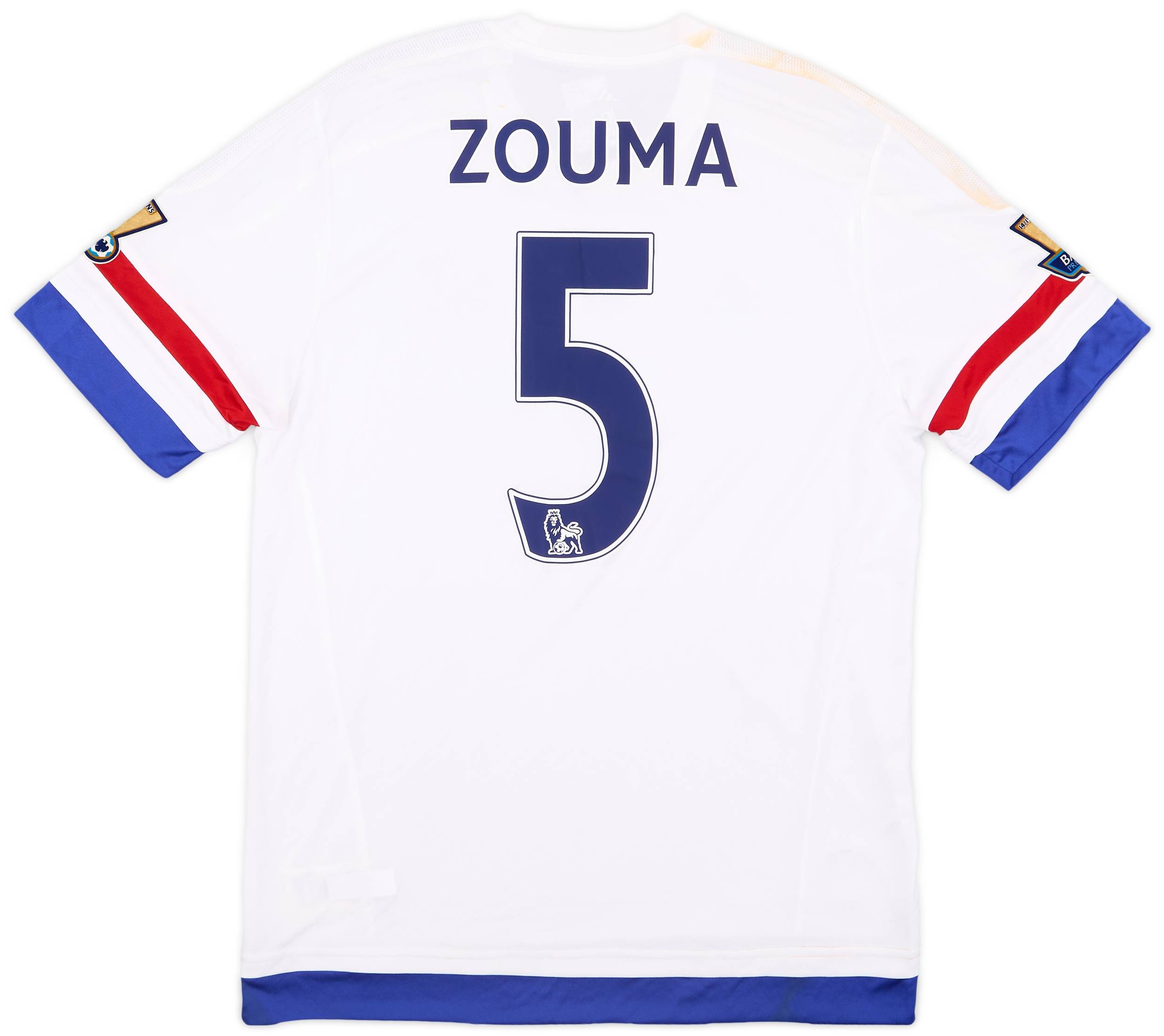 2015-16 Chelsea Player Issue Away Shirt Zouma #5