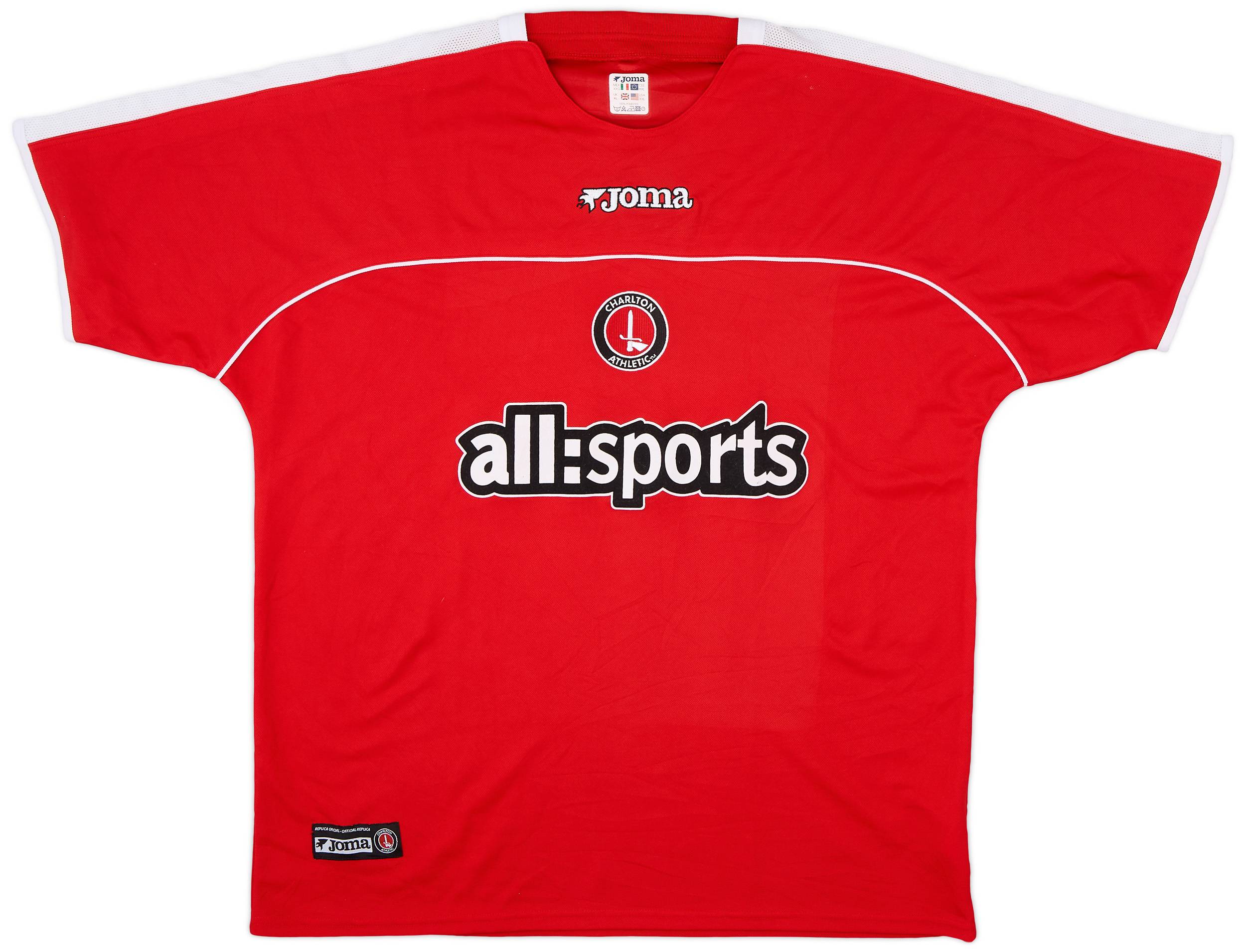2003-04 Charlton Home Shirt - 9/10 - (XL)