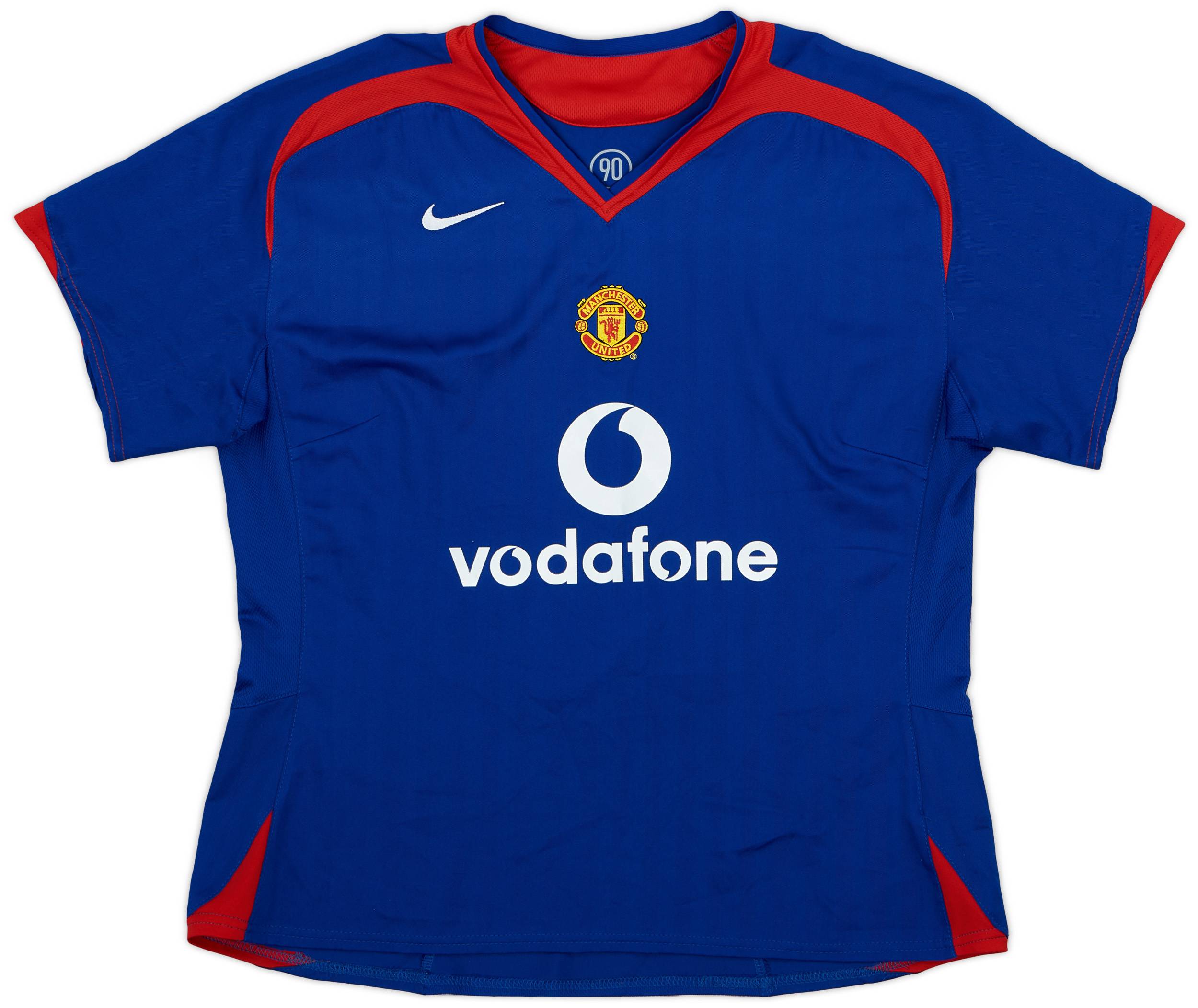 2005-06 Manchester United Away Shirt - 9/10 - (Women's L)