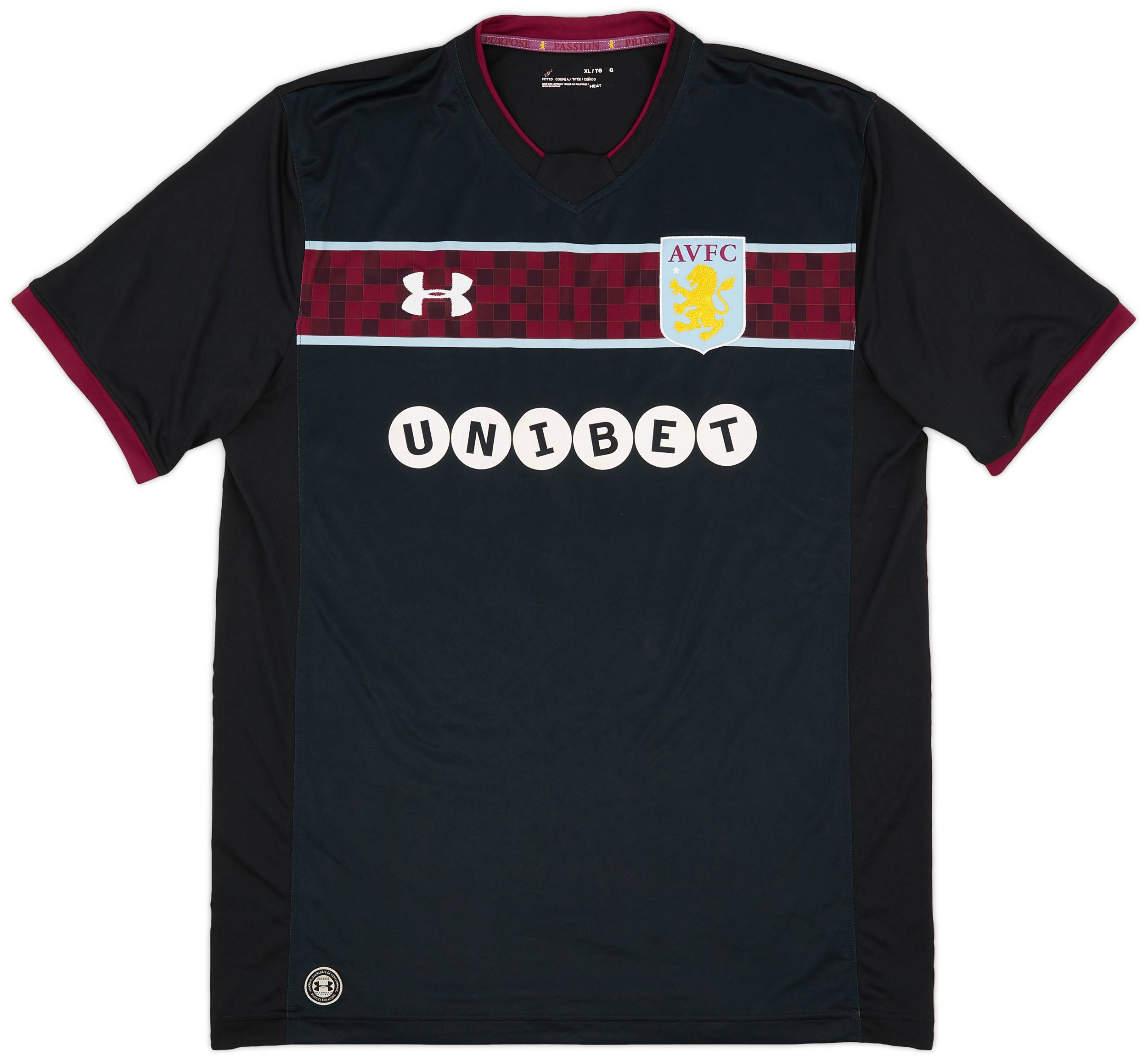 2017-18 Aston Villa Away Shirt - 9/10 - (XL)