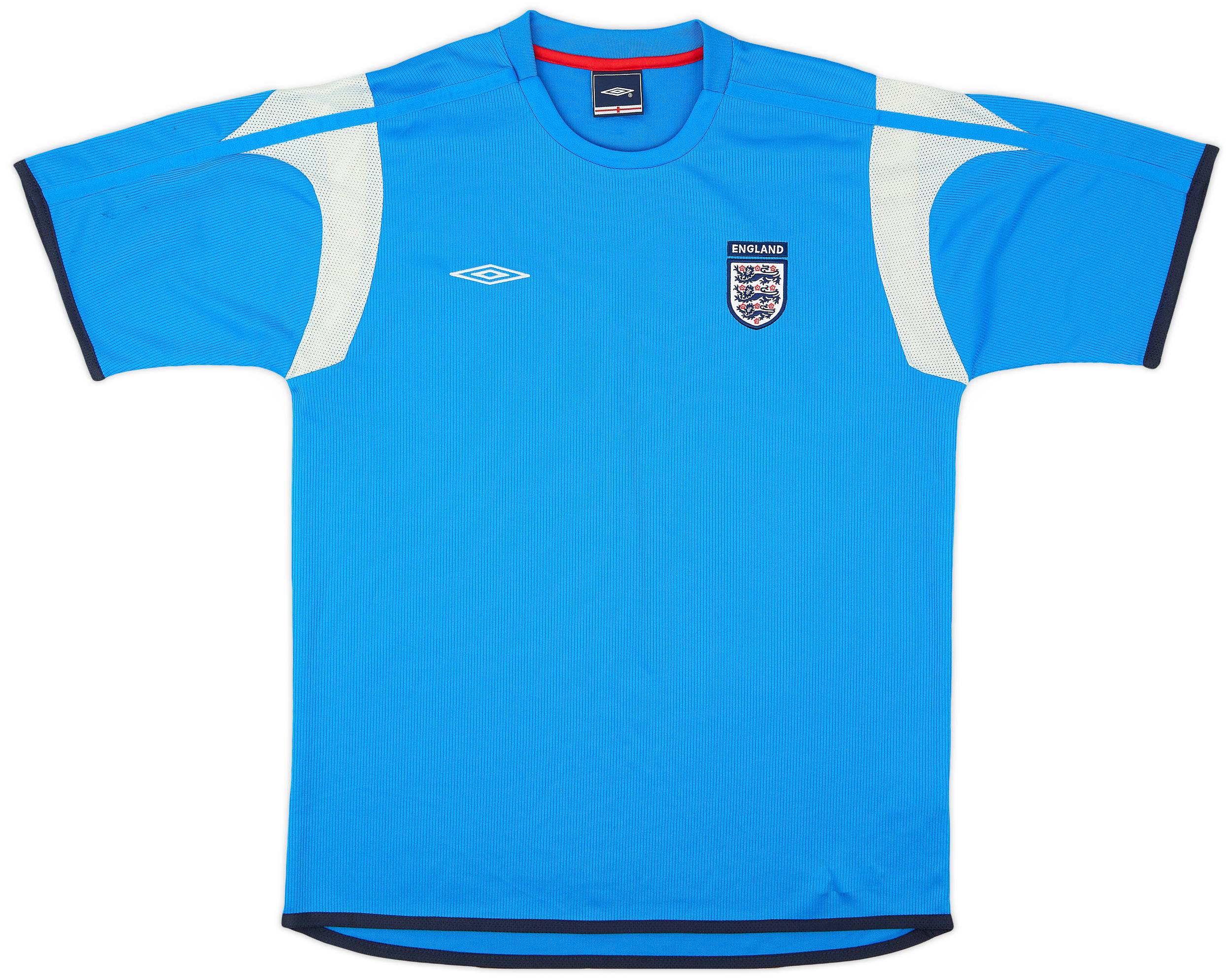 2004-06 England Umbro Training Shirt - 7/10 - (M)
