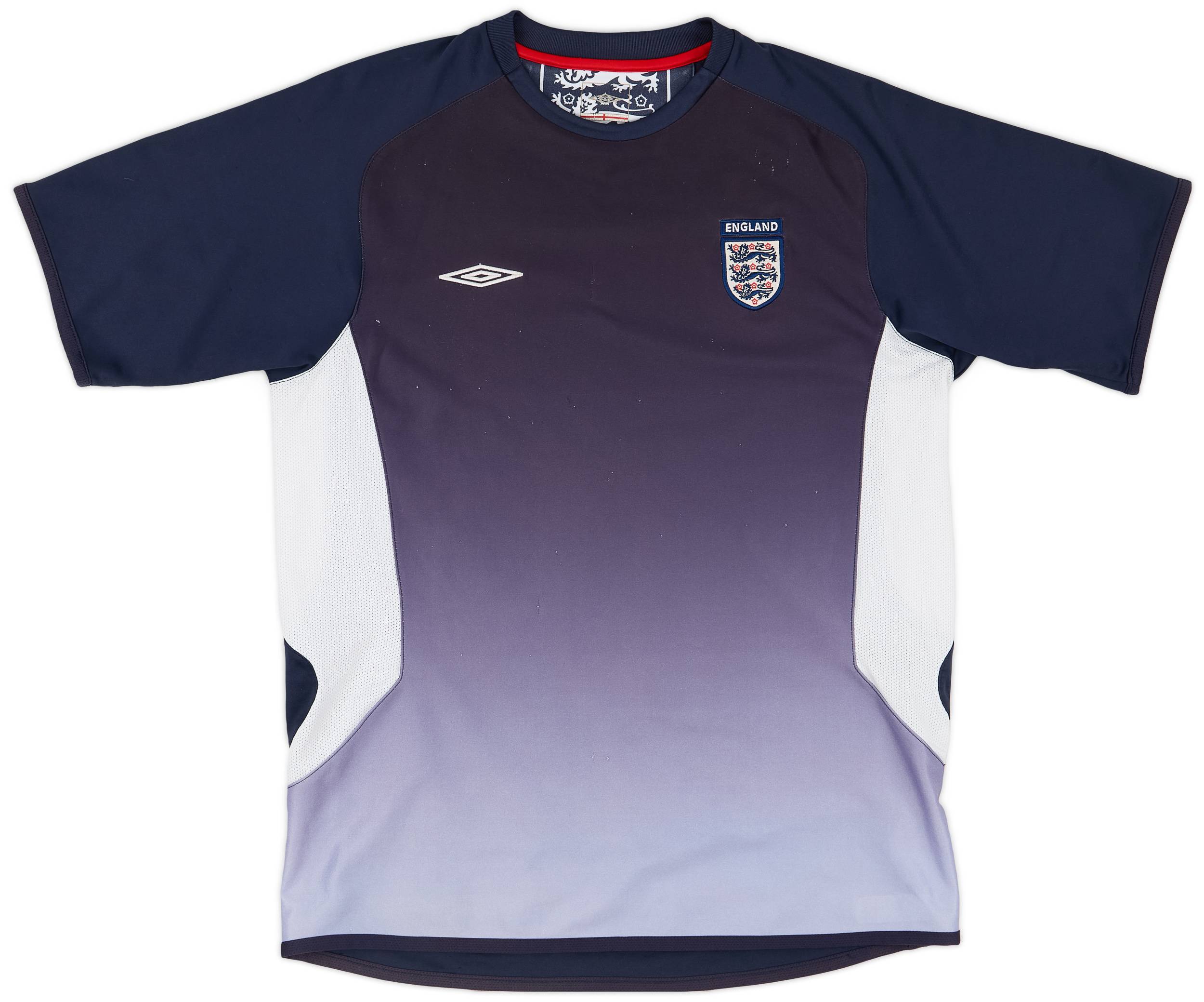 2004-05 England Umbro Training Shirt - 7/10 - (M)