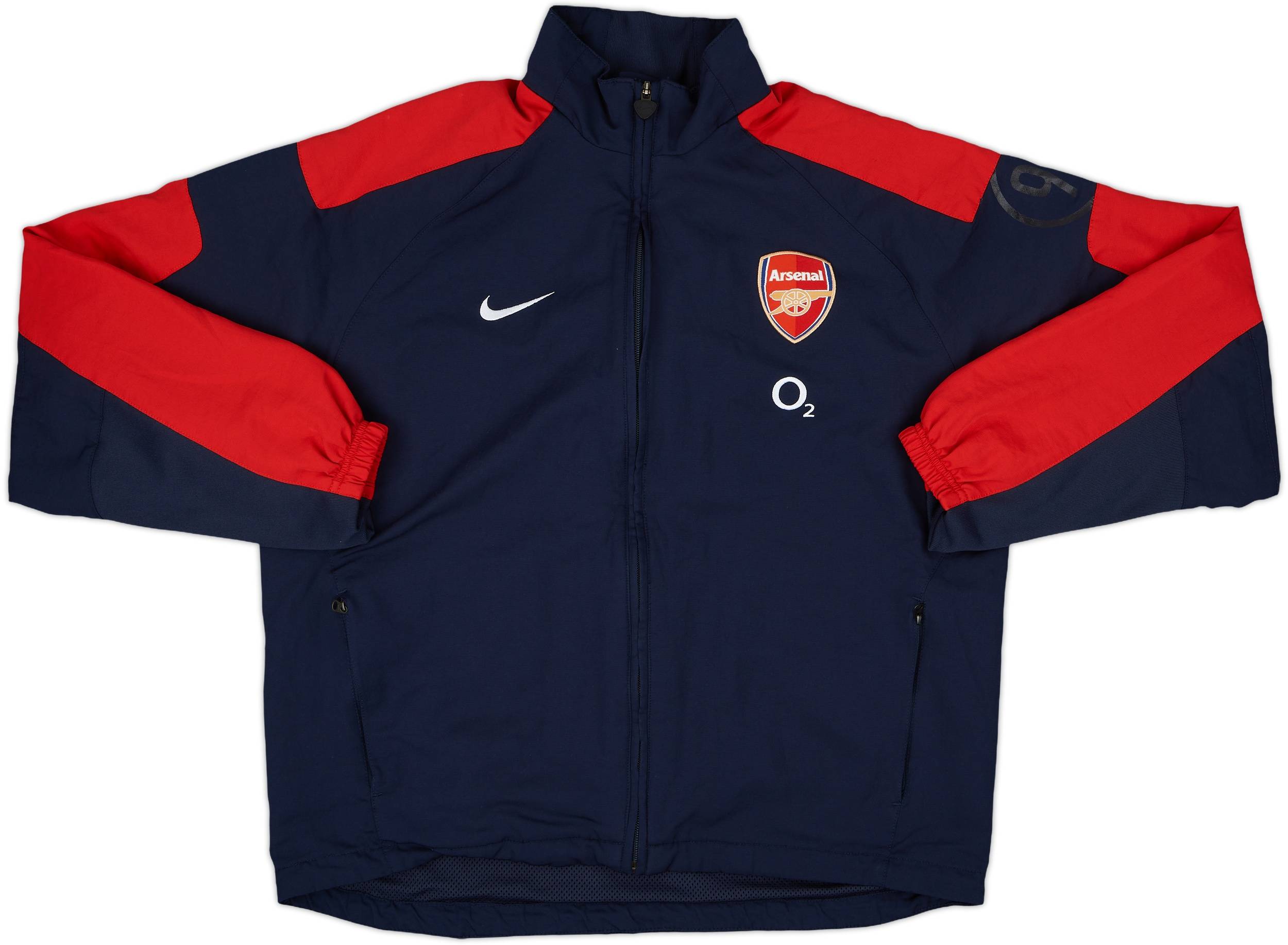 2004-05 Arsenal Nike Track Jacket - 9/10 - (M)