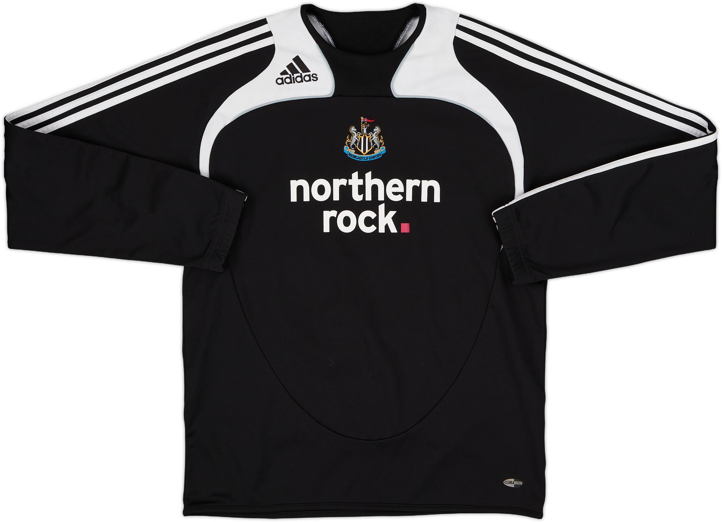 Adidas Jersey Newcastle Northern Rock Black Striped Size S