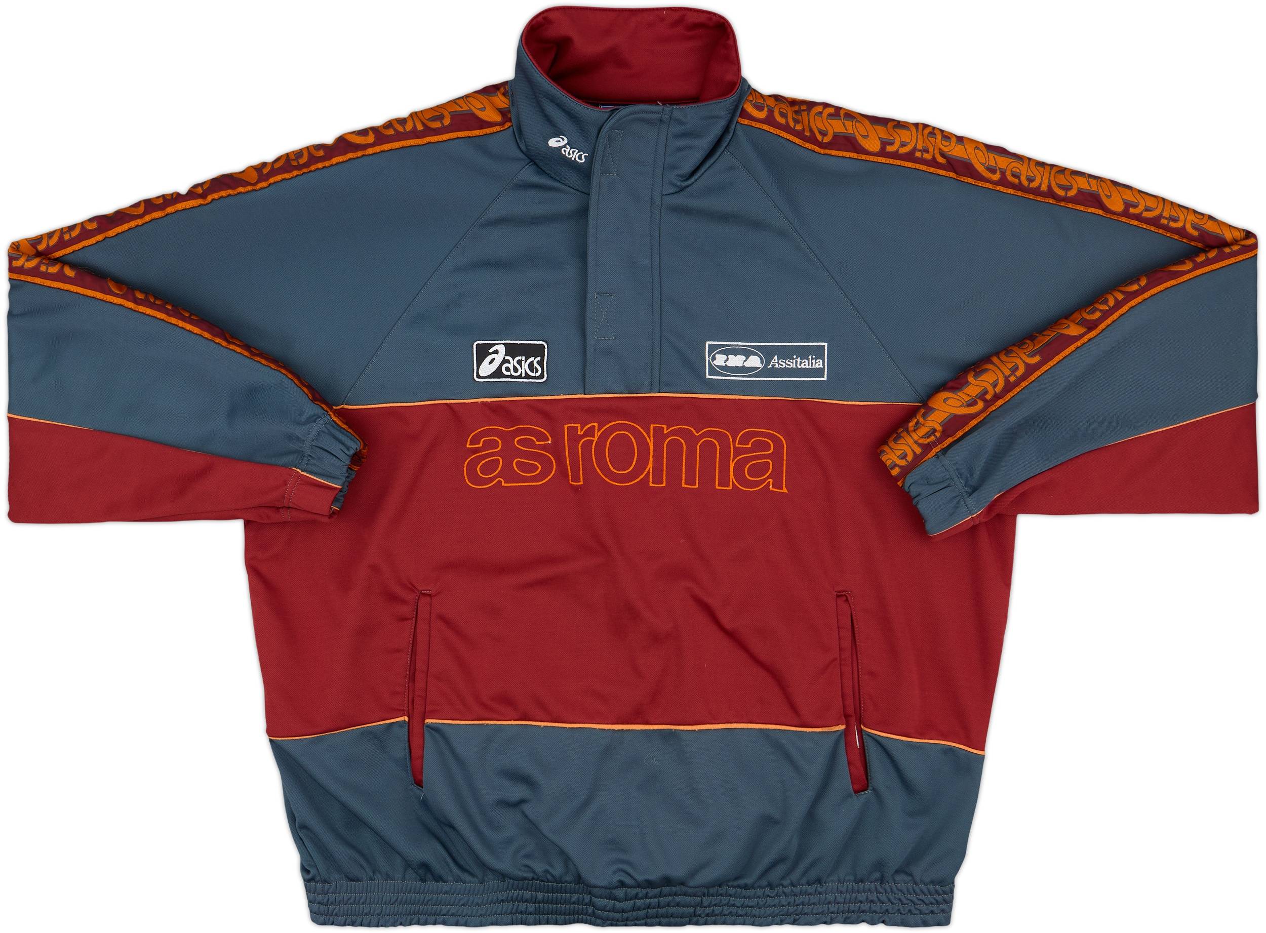 R21古着イタリア製1995-96 asics ASローマ背番号8スタットゥート R21古着イタリア製1995-96 asics ASローマ背番号8スタットゥート