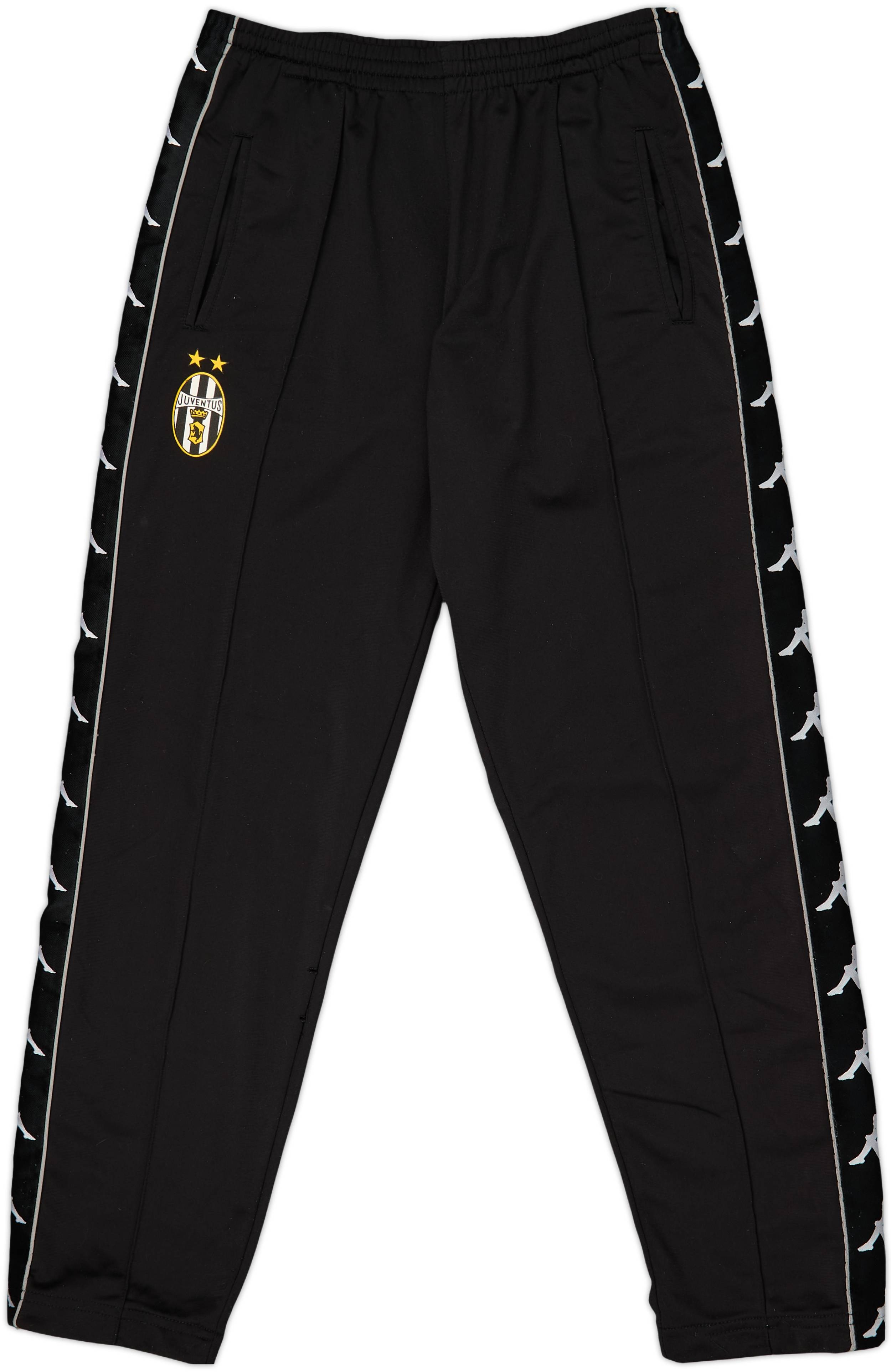 ※超希少90s Juventus FC × Kappa ロゴテープトラックパンツ 1998-00 Juventus Kappa Track Pants/Bottoms - 5/10 - (M)