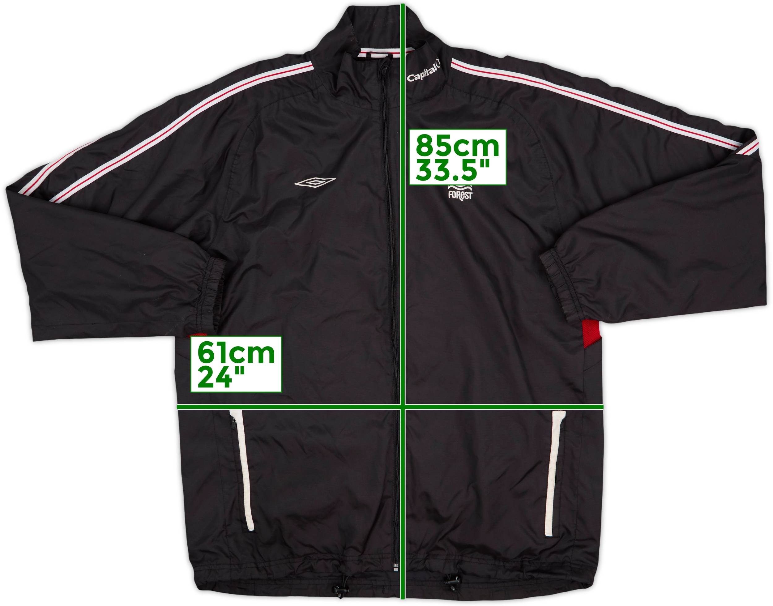 2003-04 Nottingham Forest Umbro Track Jacket - 6/10 - (L)
