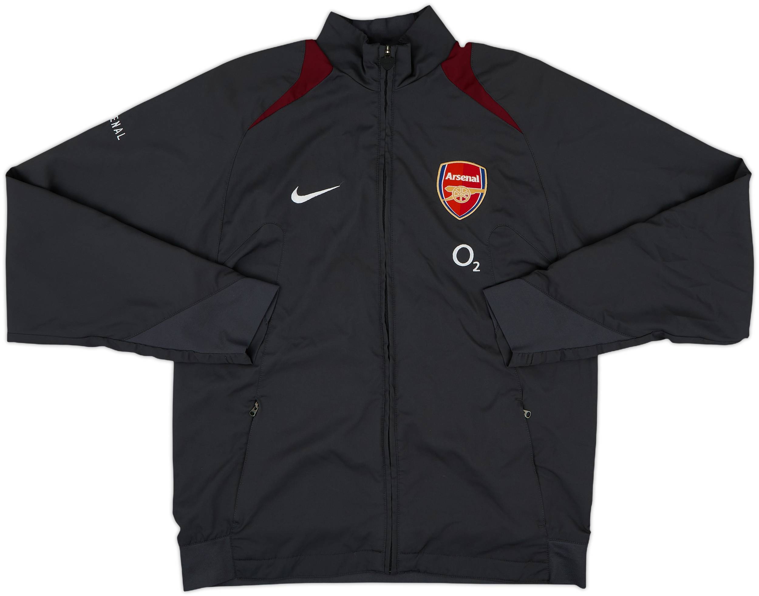 Arsenal アーセナル 2005-06 O2 トラックジャケットL 2005-06 Arsenal Nike Track Jacket - 8/10 - (M)