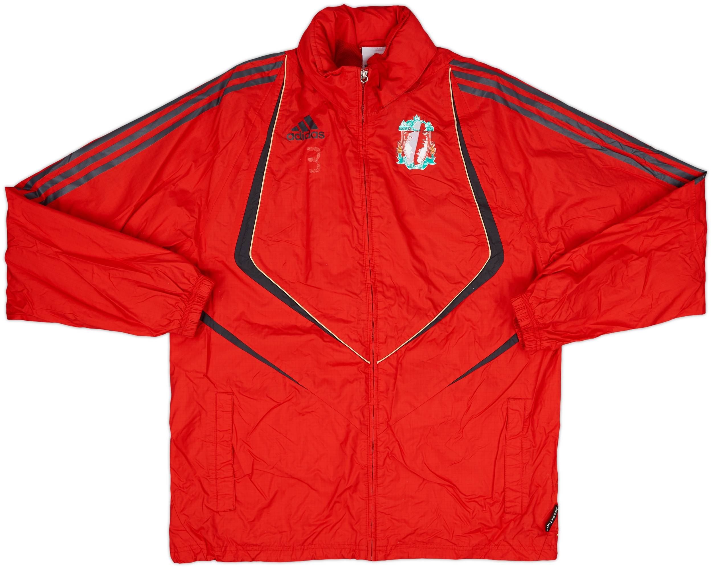 2009-10 Liverpool Player Issue adidas Hooded Rain Jacket #3 - 4/10 - (M)