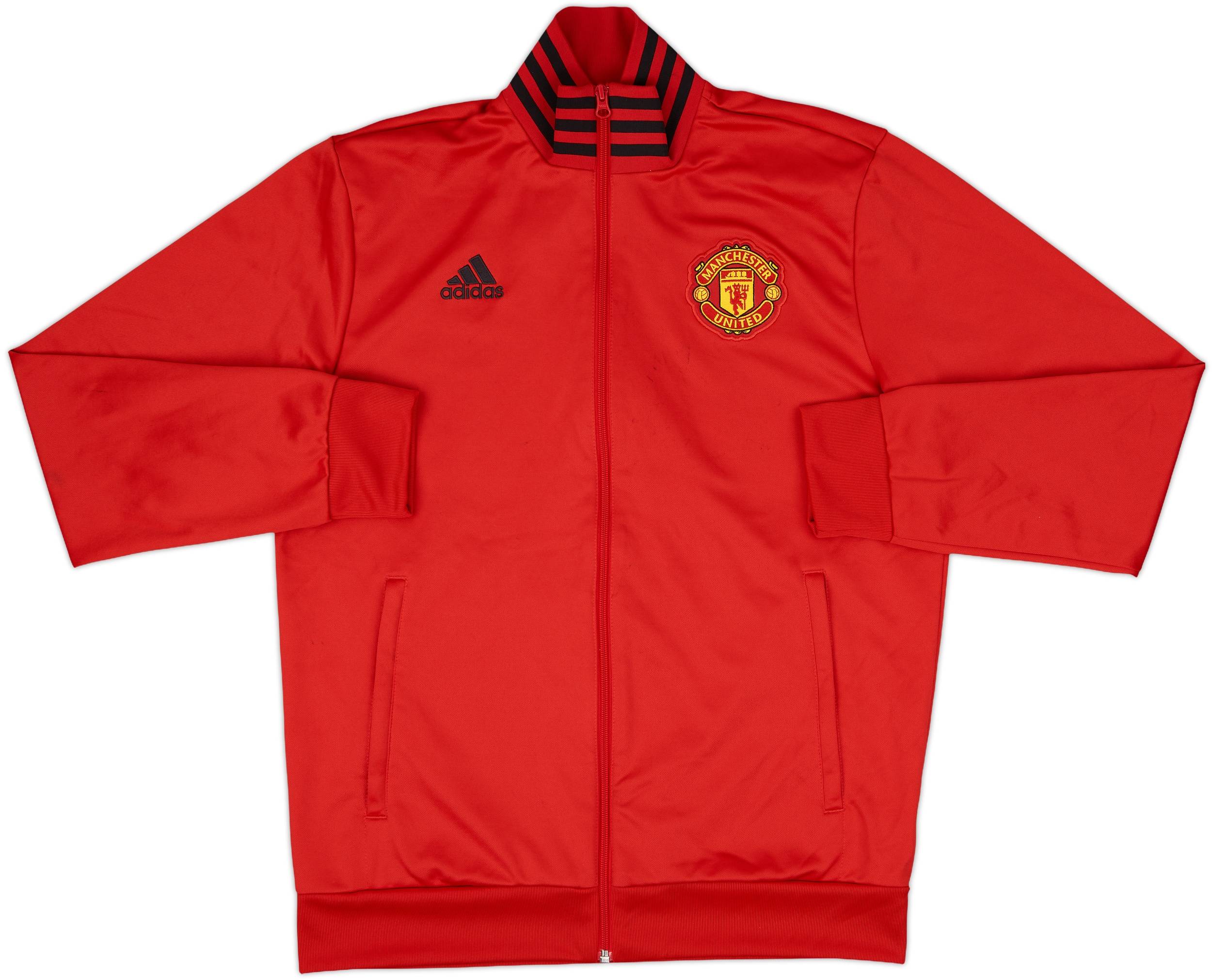 2018-19 Manchester United adidas Track Jacket - 7/10 - (L)