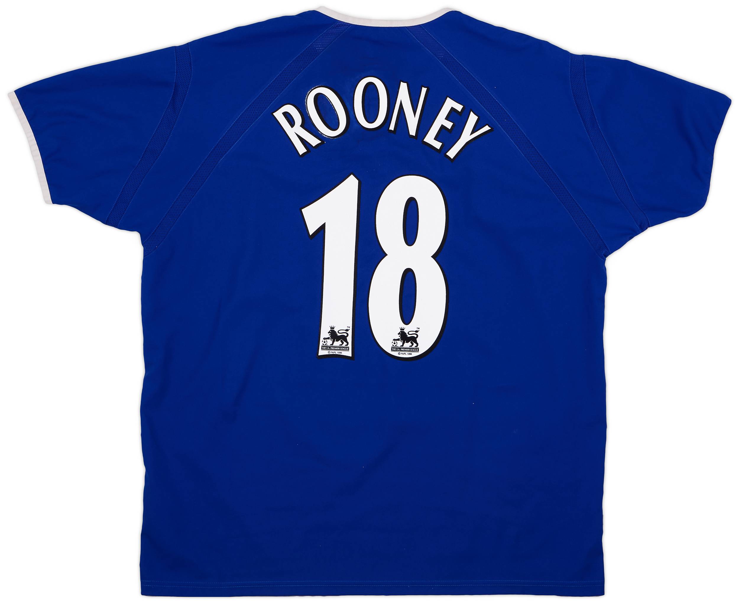 2003-04 Everton Home Shirt Rooney #18 - 5/10 - (XL)