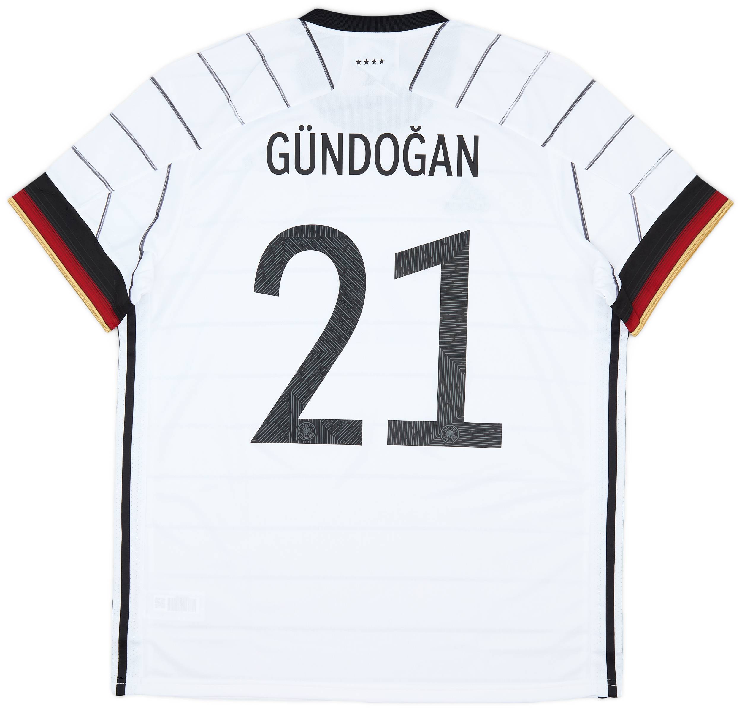 2020-21 Germany Home Shirt Gundogan #21 (XL)