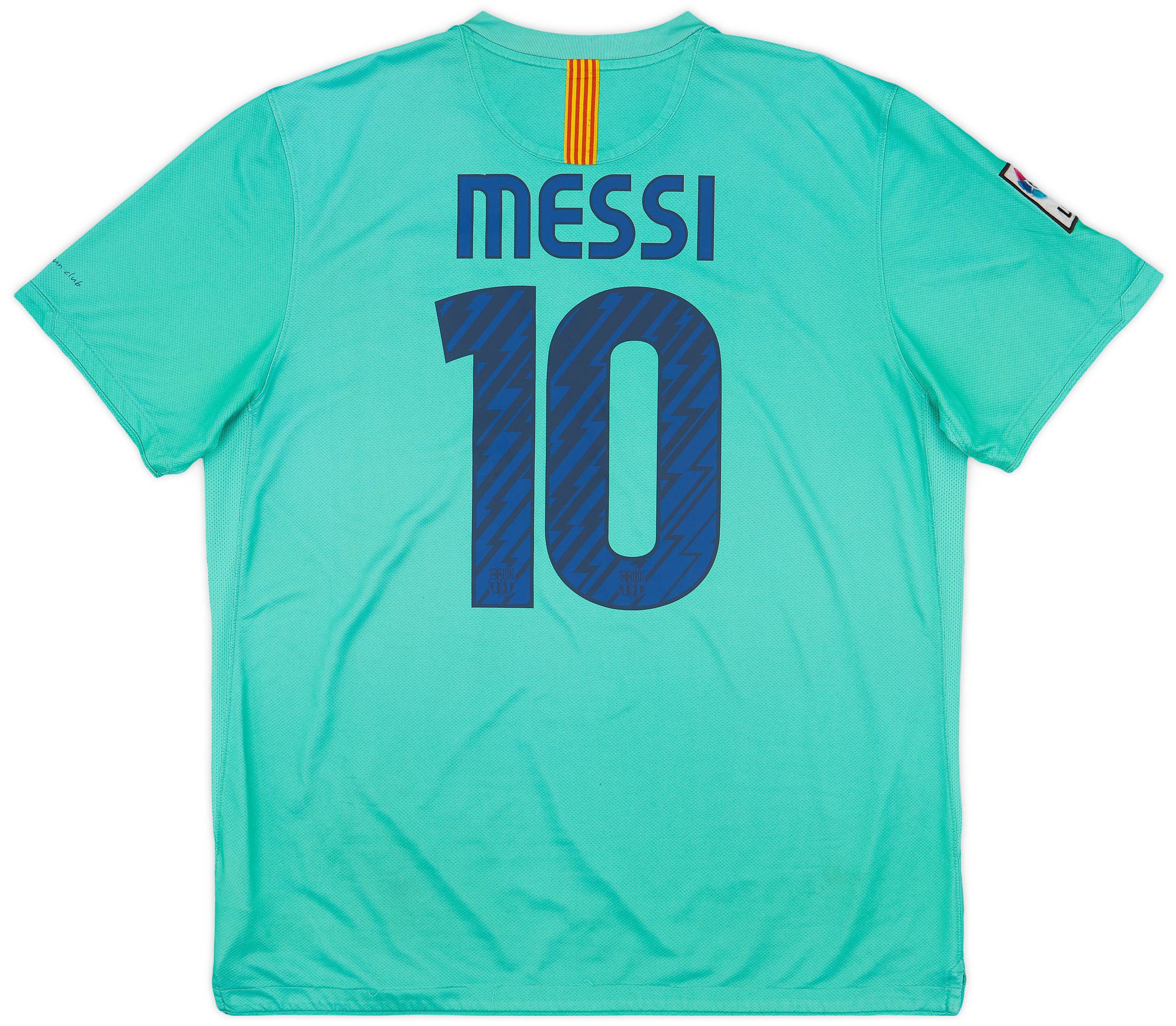 2010-11 Barcelona Away Shirt Messi #10 - 8/10 - (XL) 2010-11 Barcelona Away Shirt Messi #10 - 8/10 - (XL)